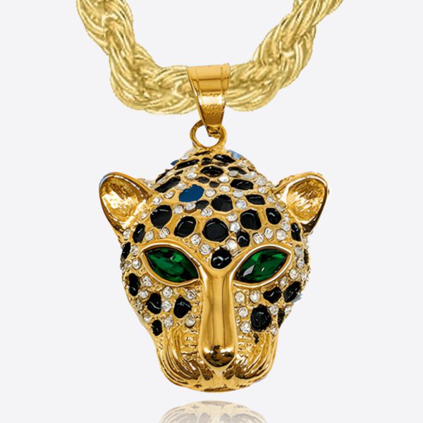 Colgante Guepardo Mini Oro 18K