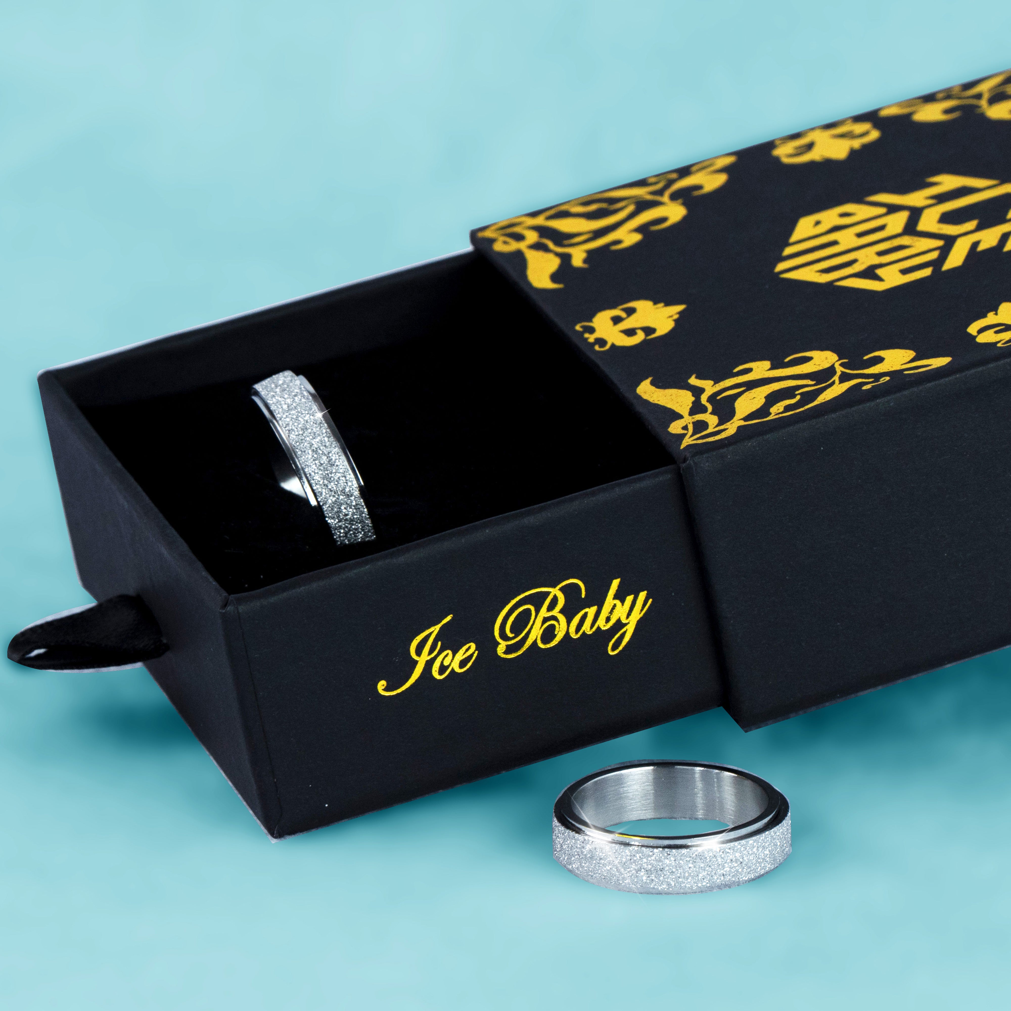 Anillo Rotable Oro Blanco