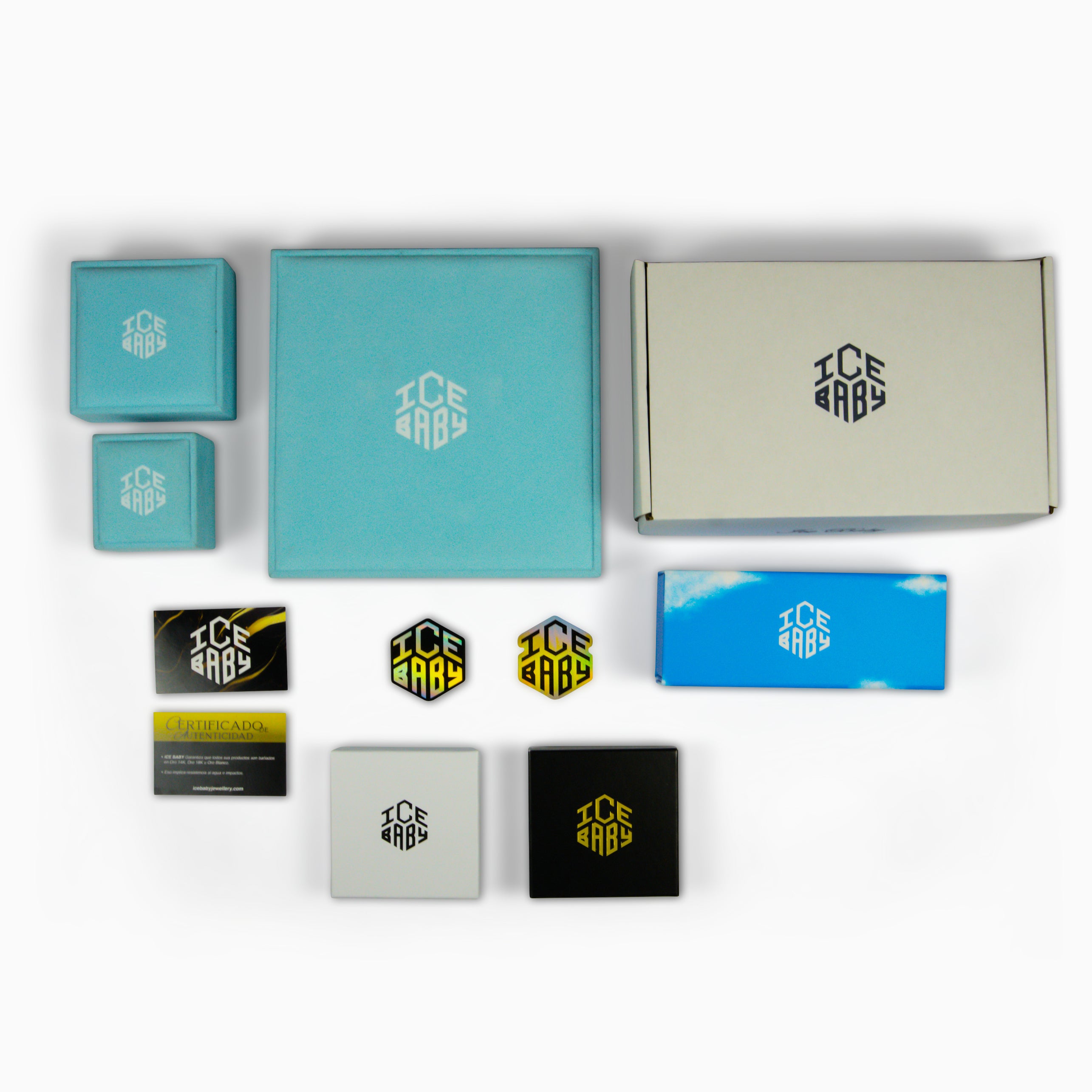 Anillo Ice Cubana Prong Oro 18k