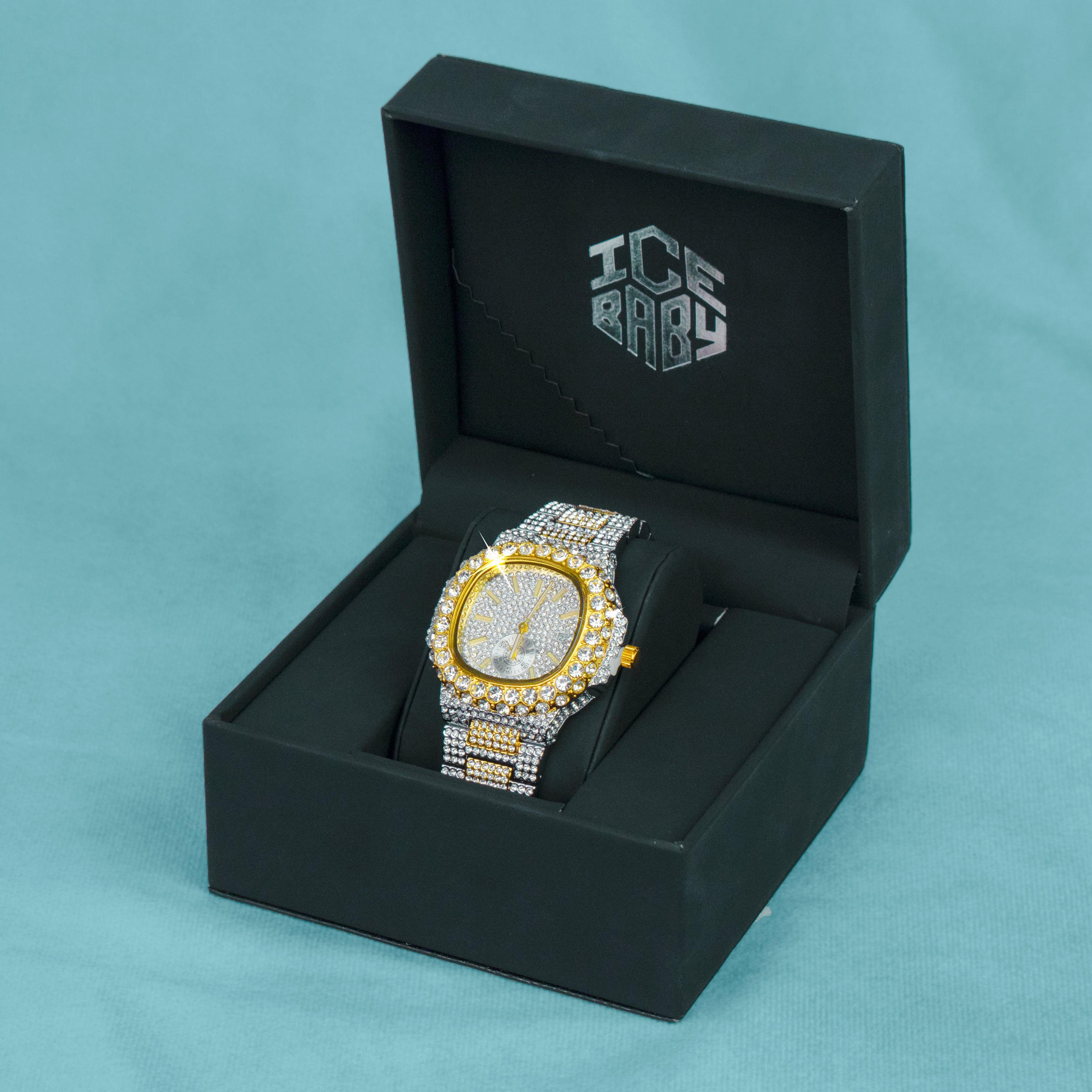 Reloj Two Tone Premium Oro Blanco