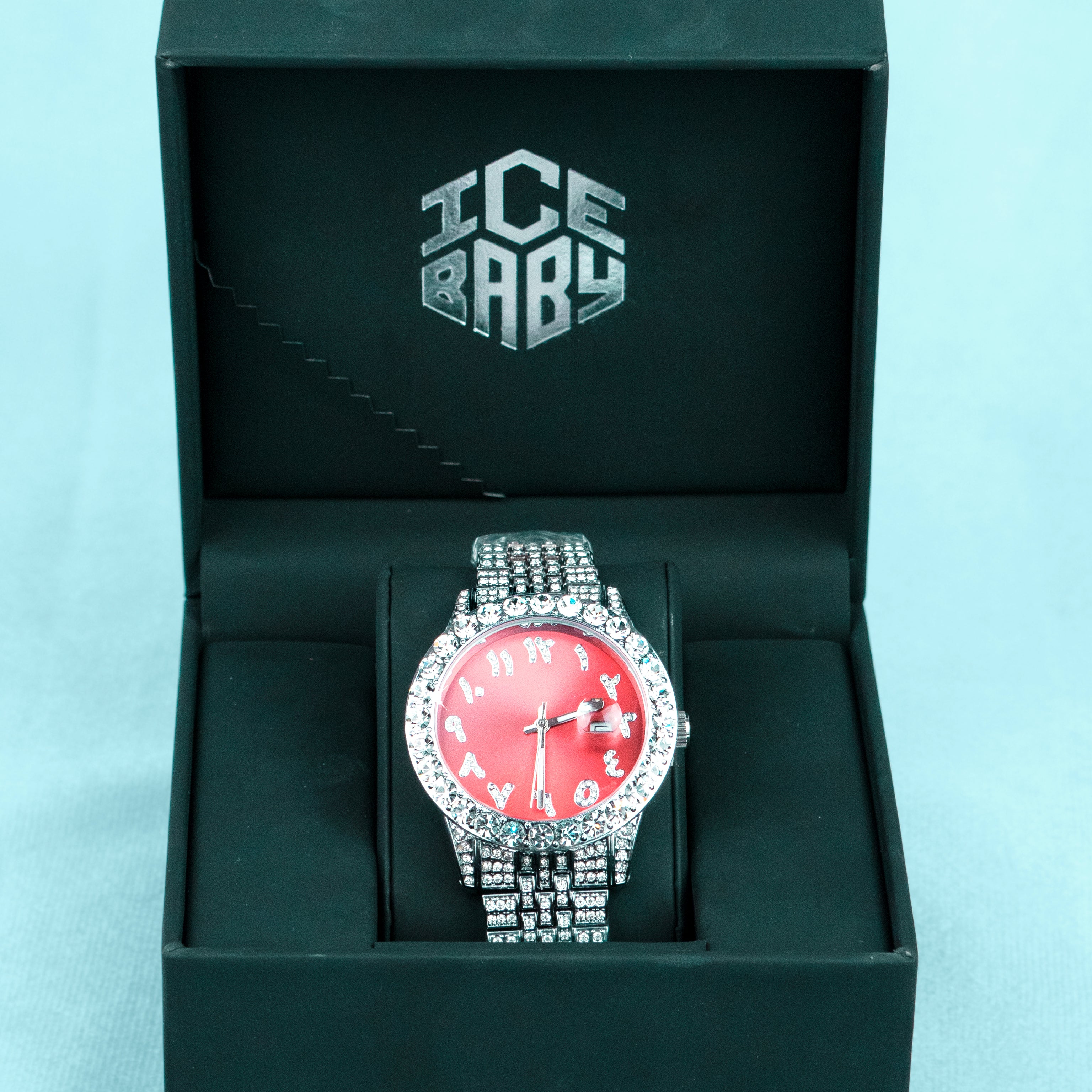 Reloj Ice Classic Rojo Oro Blanco