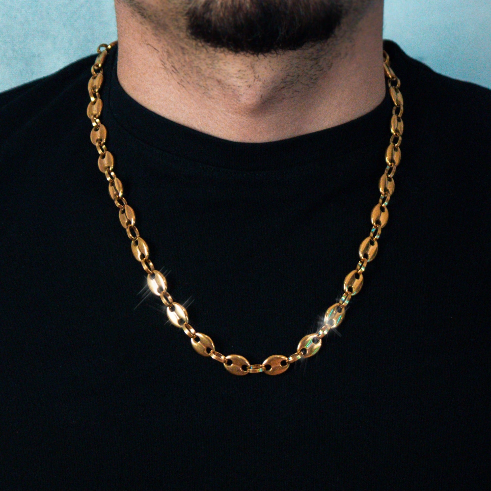 Cadena Gucci Link 11 Mm Oro 18K