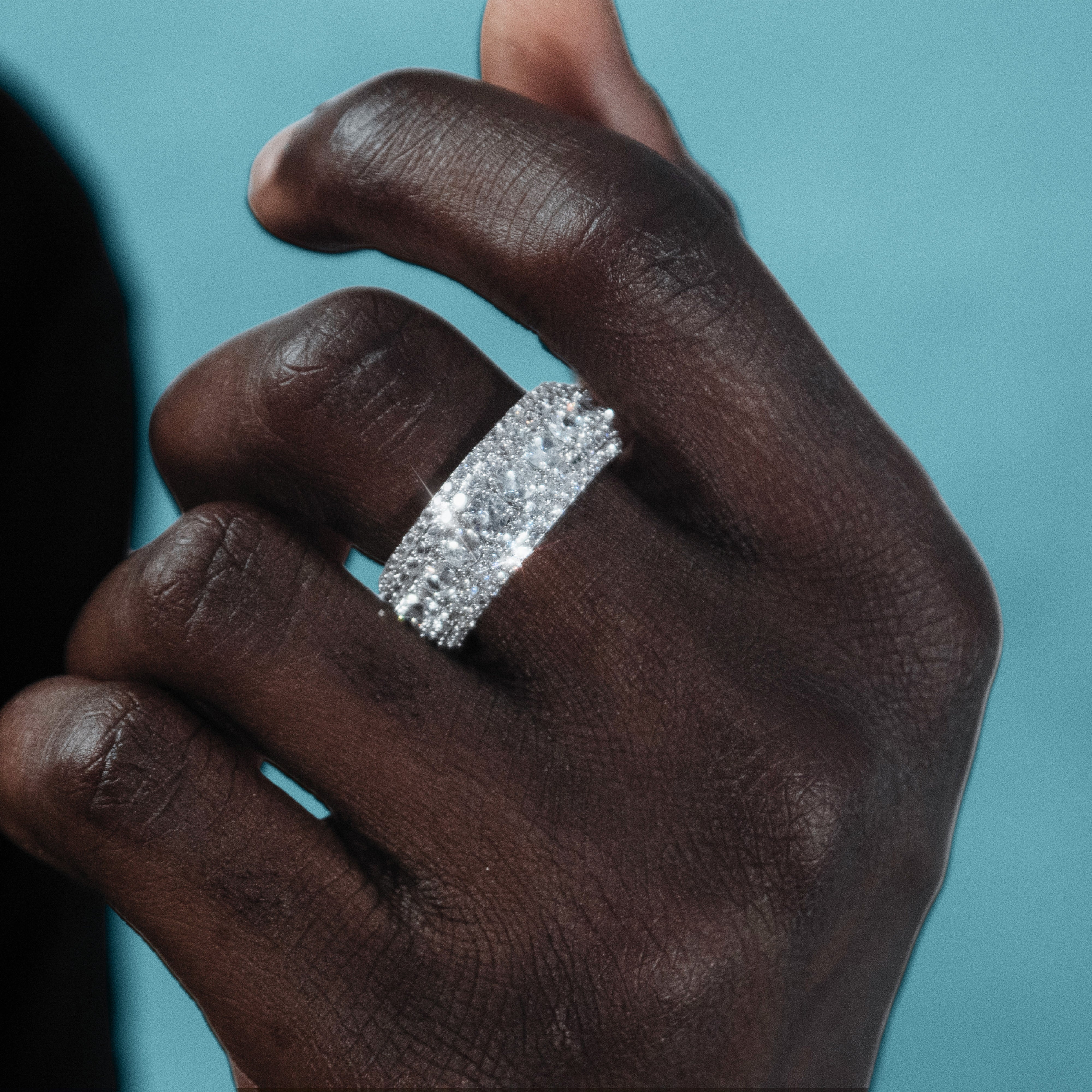 Anillo Iceyy Oro Blanco