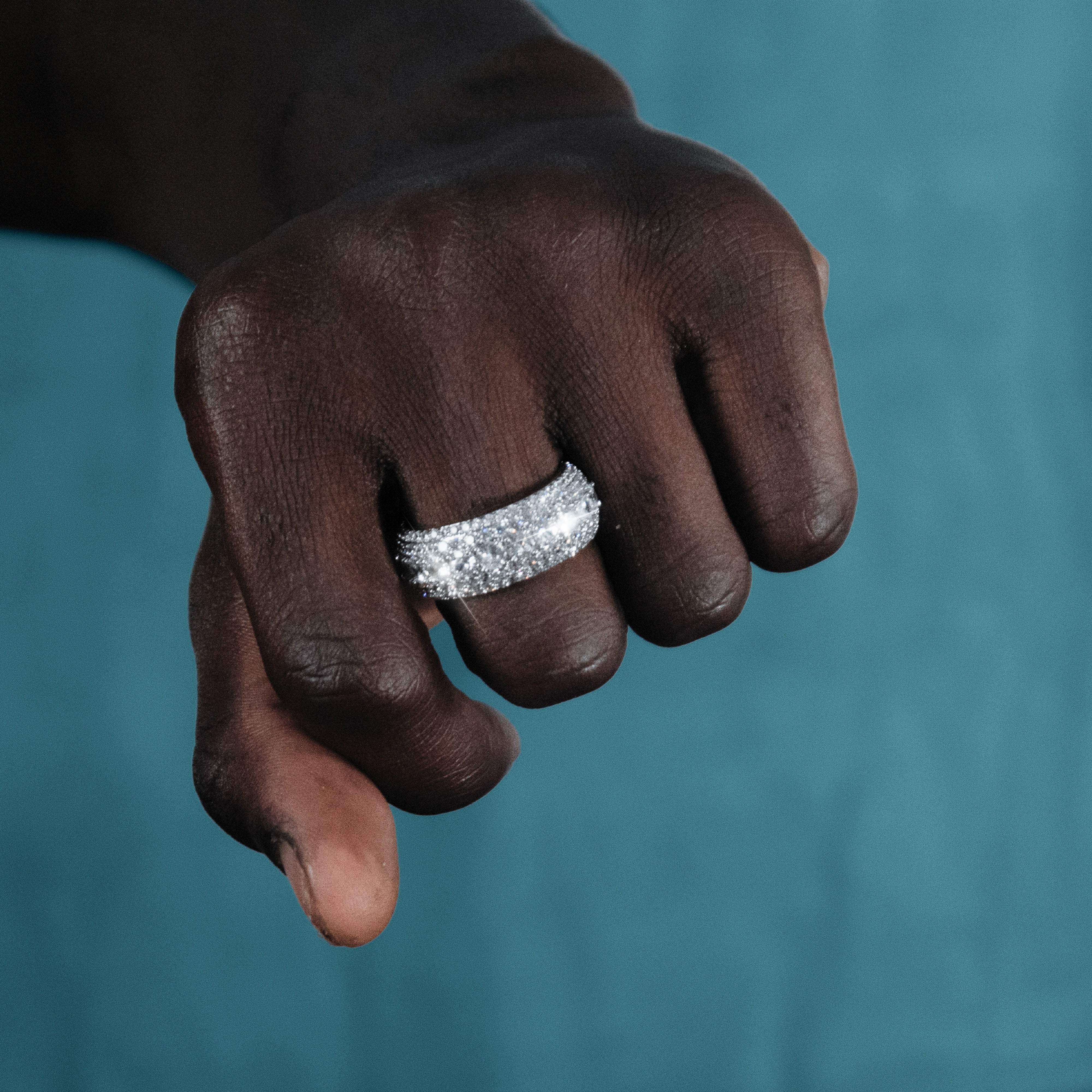 Anillo Iceyy Oro Blanco