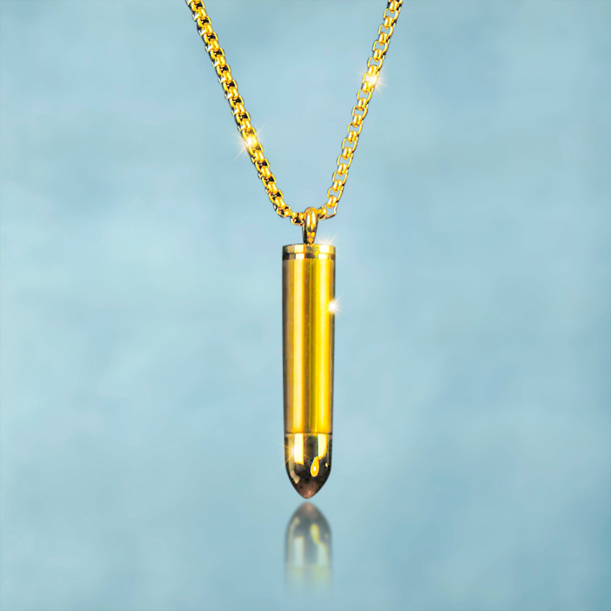 Colgante Bala Oro 18K