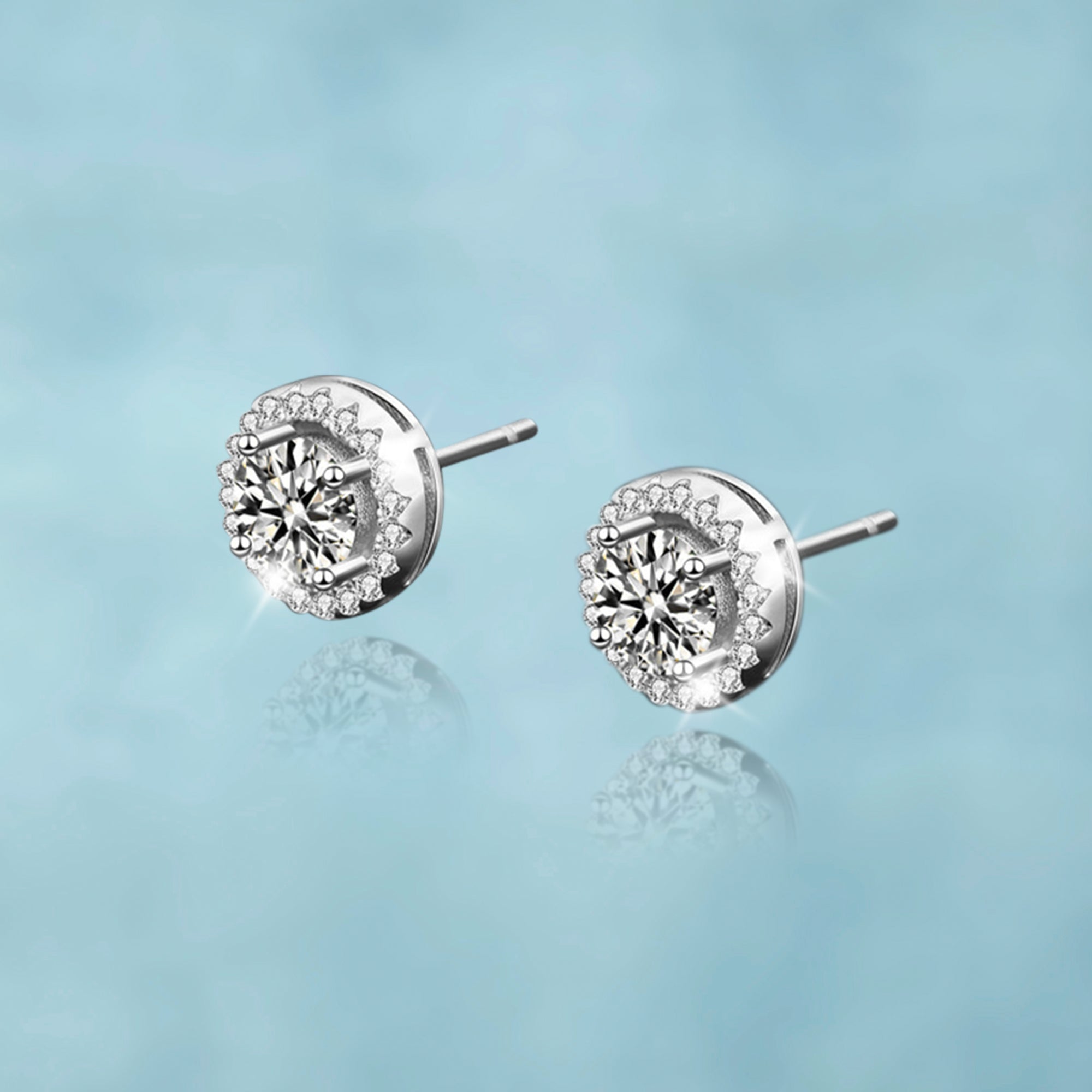 Pendientes Eternity Ice Plata 925