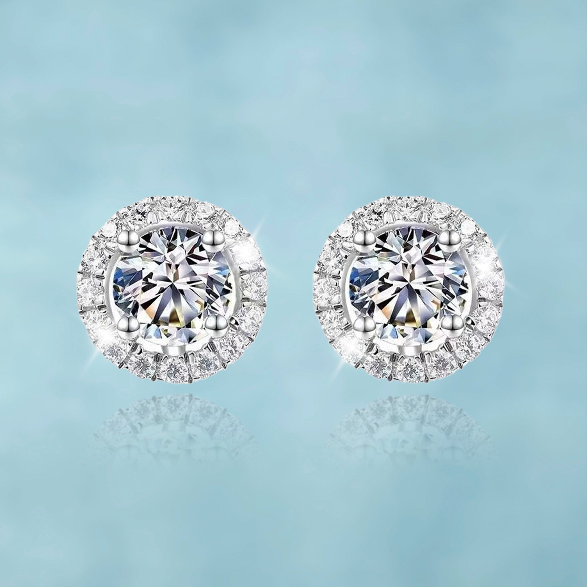 Pendientes Eternity Ice Plata 925