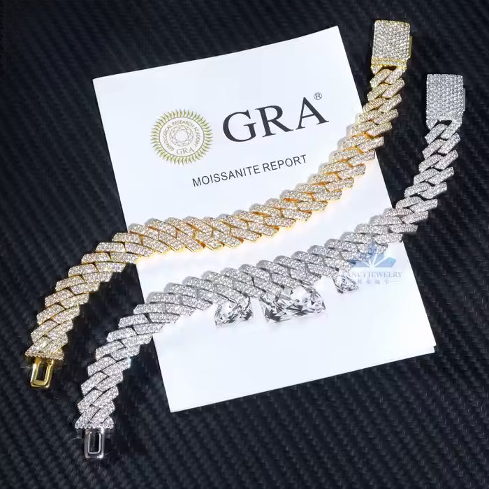 Brazalete Cubana Prong VVS 14mm