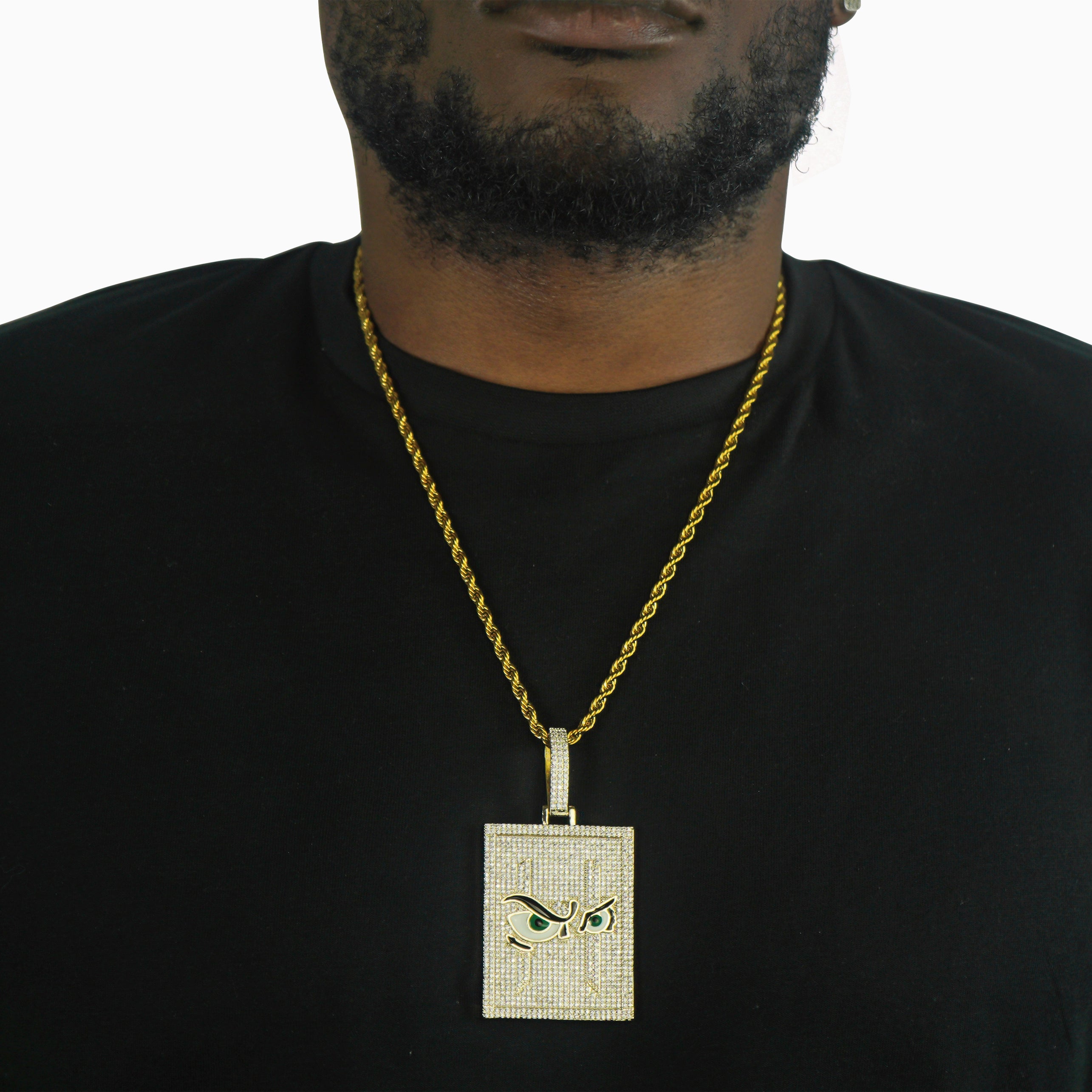 14K Gold H Pendant