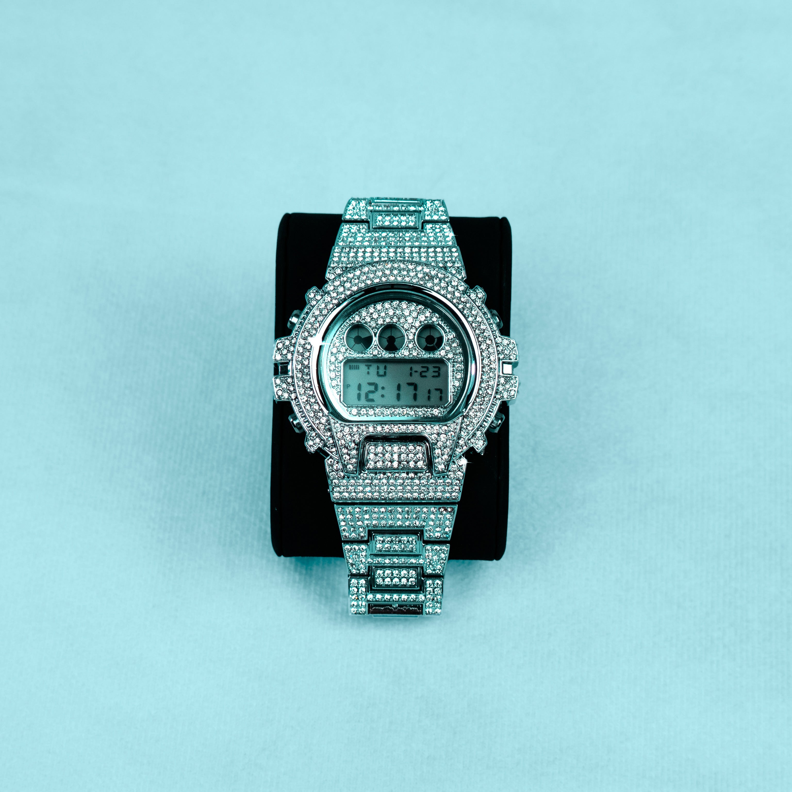 Reloj Ice Digital Oro Blanco