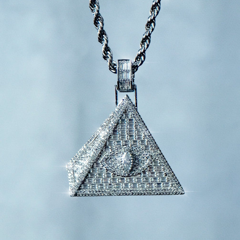 Colgante Illuminati Oro Blanco