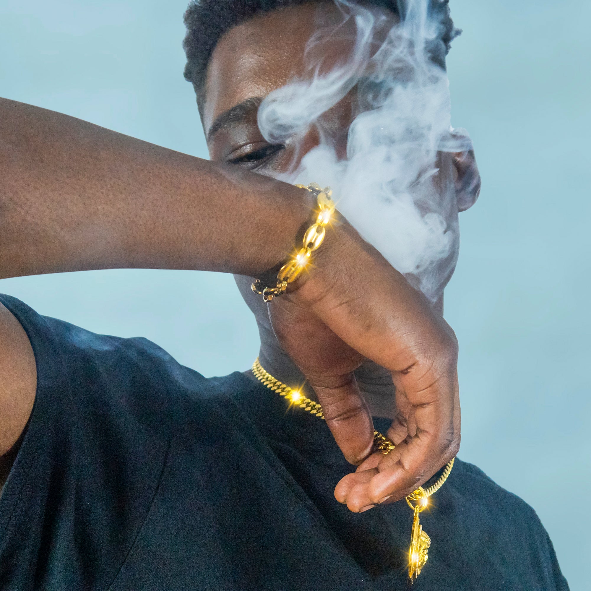 Brazalete Gucci Link 11 Mm Oro 18K