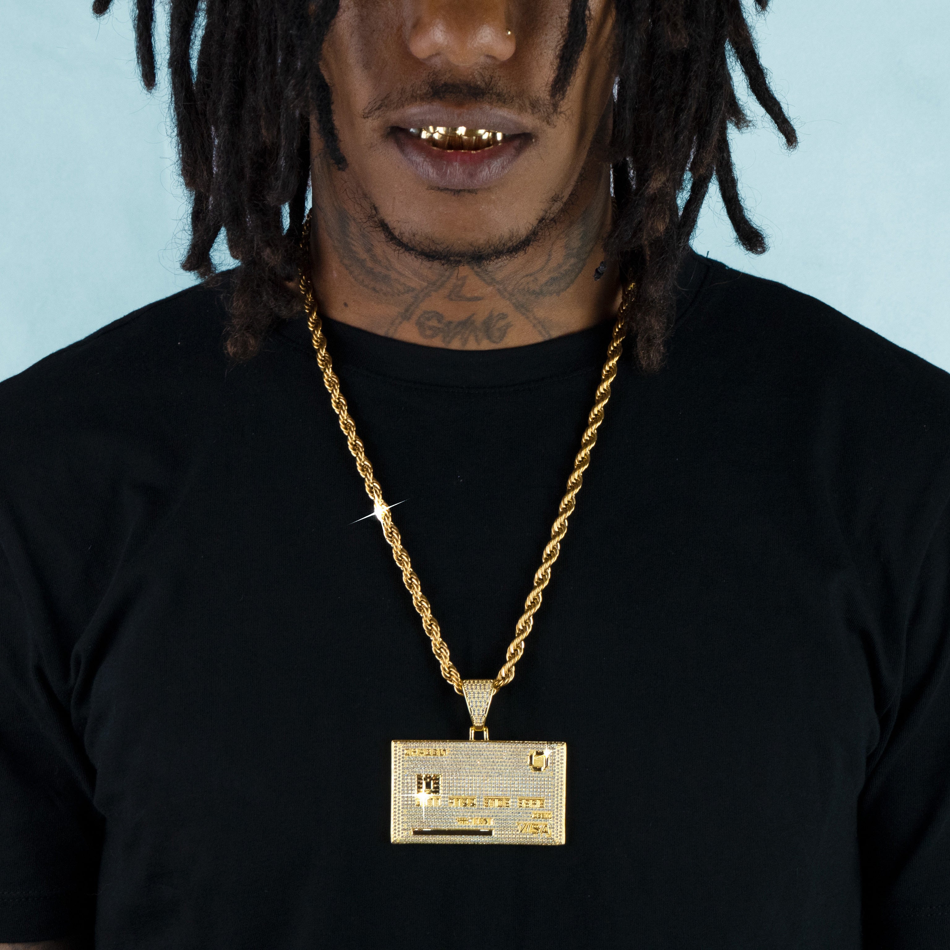 Colgante Tarjeta de Crédito Oro 18K