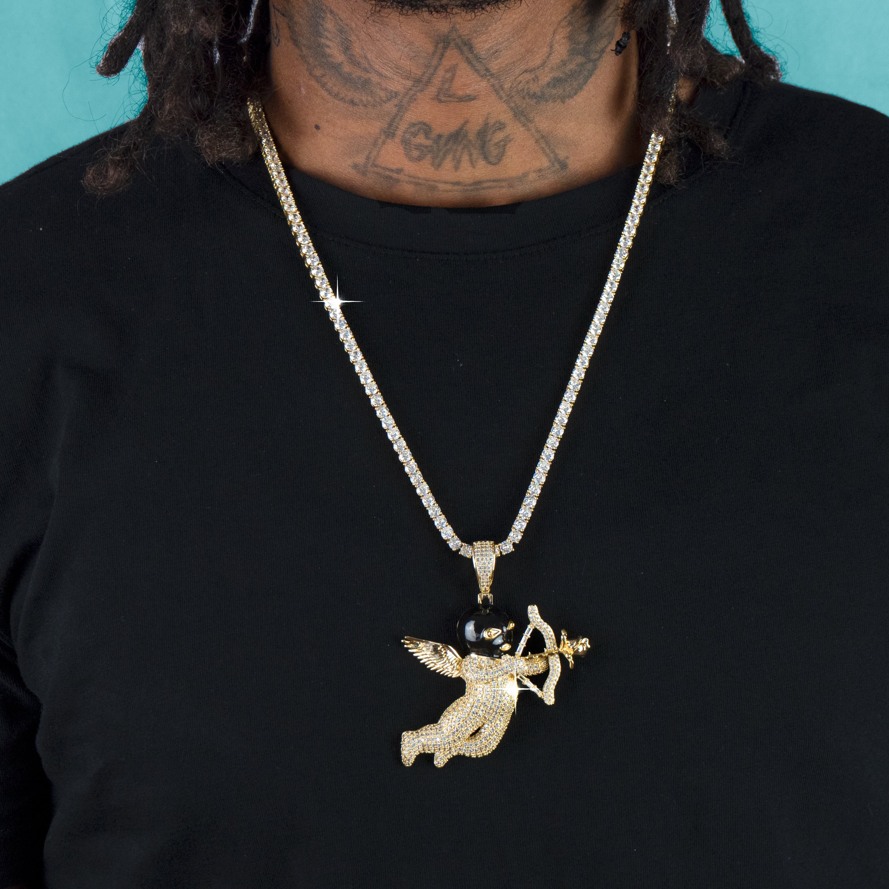 Colgante Gang Angel Oro 18K