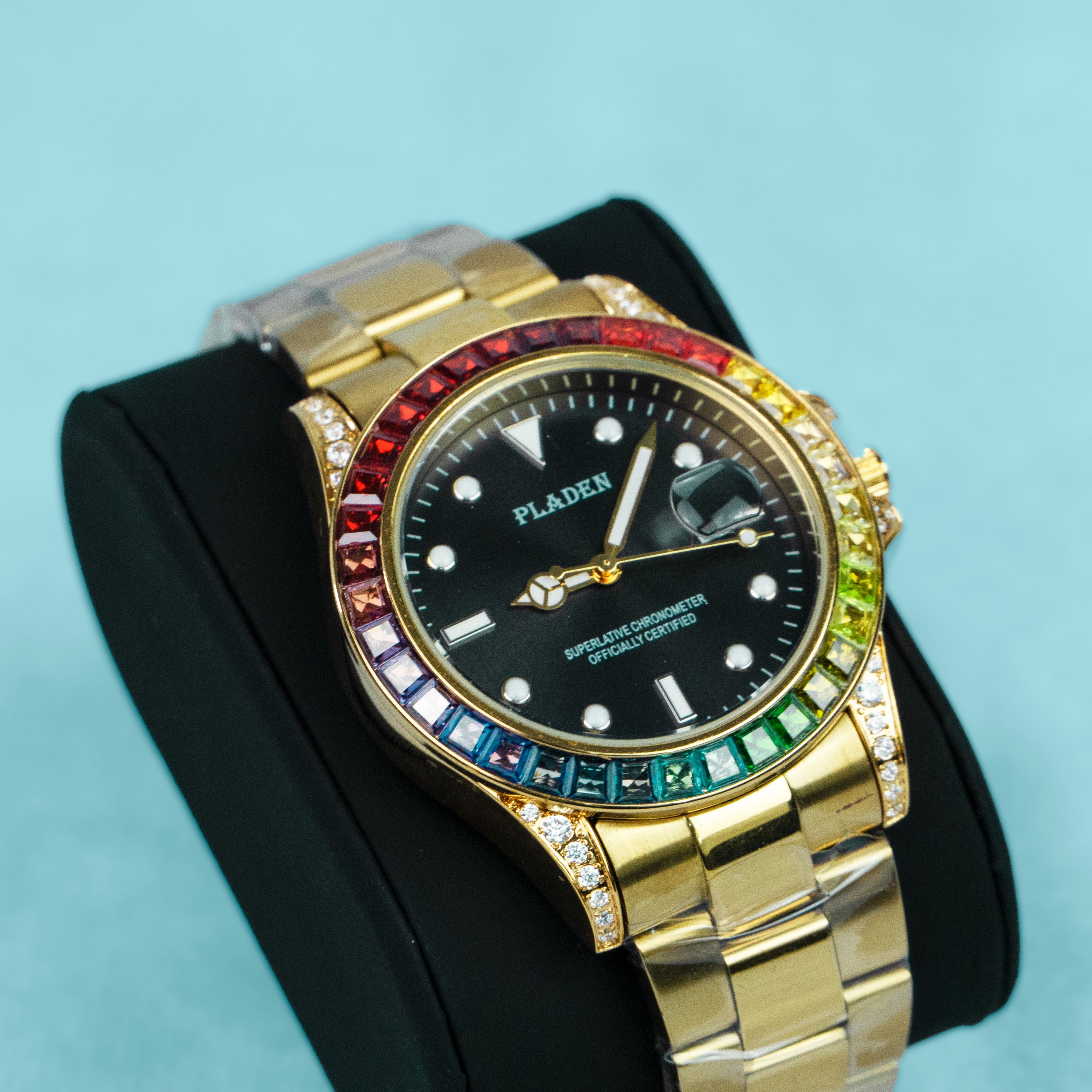 Reloj "Gold Rainbow"