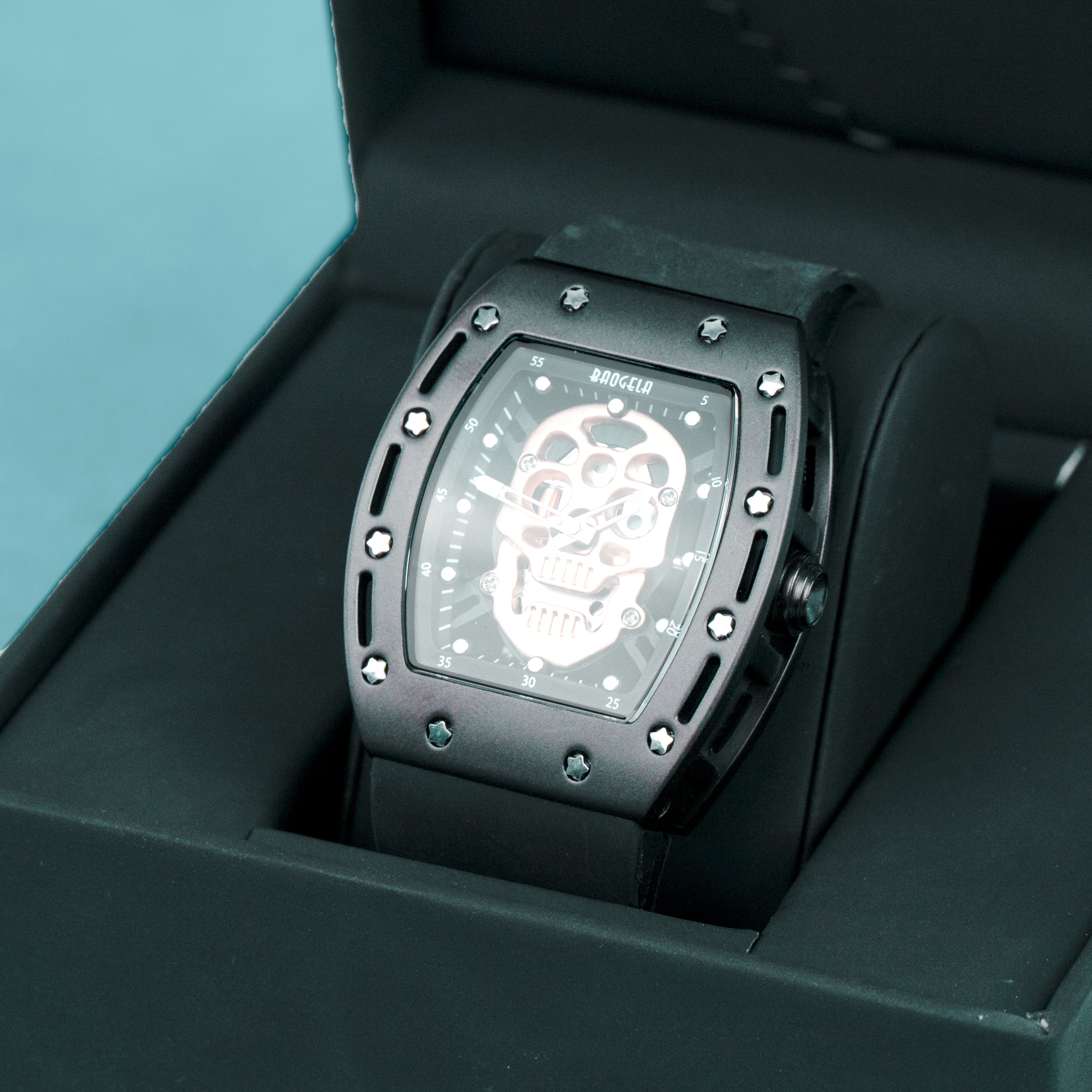 Reloj Skull Negro