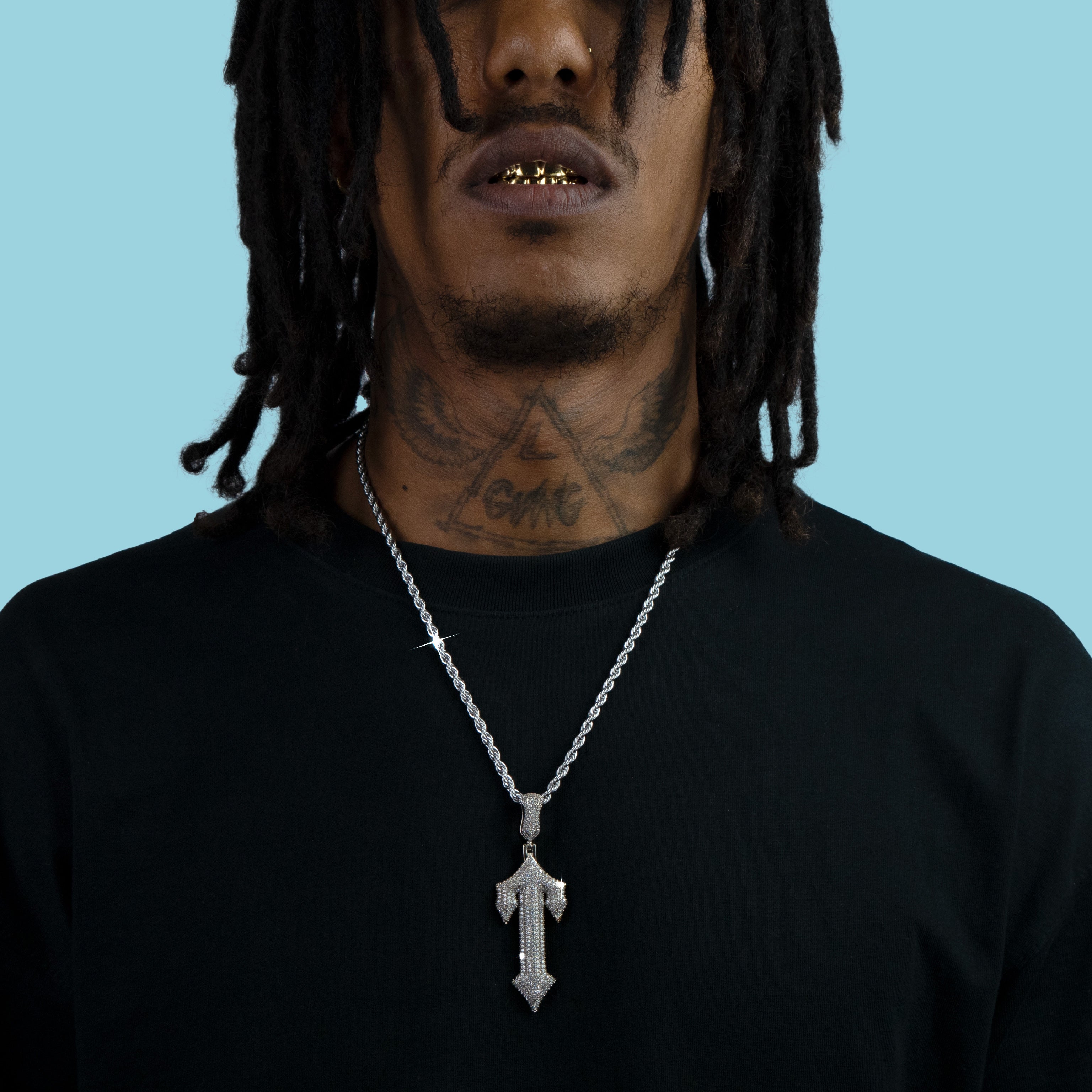 Colgante Trapstar Oro Blanco