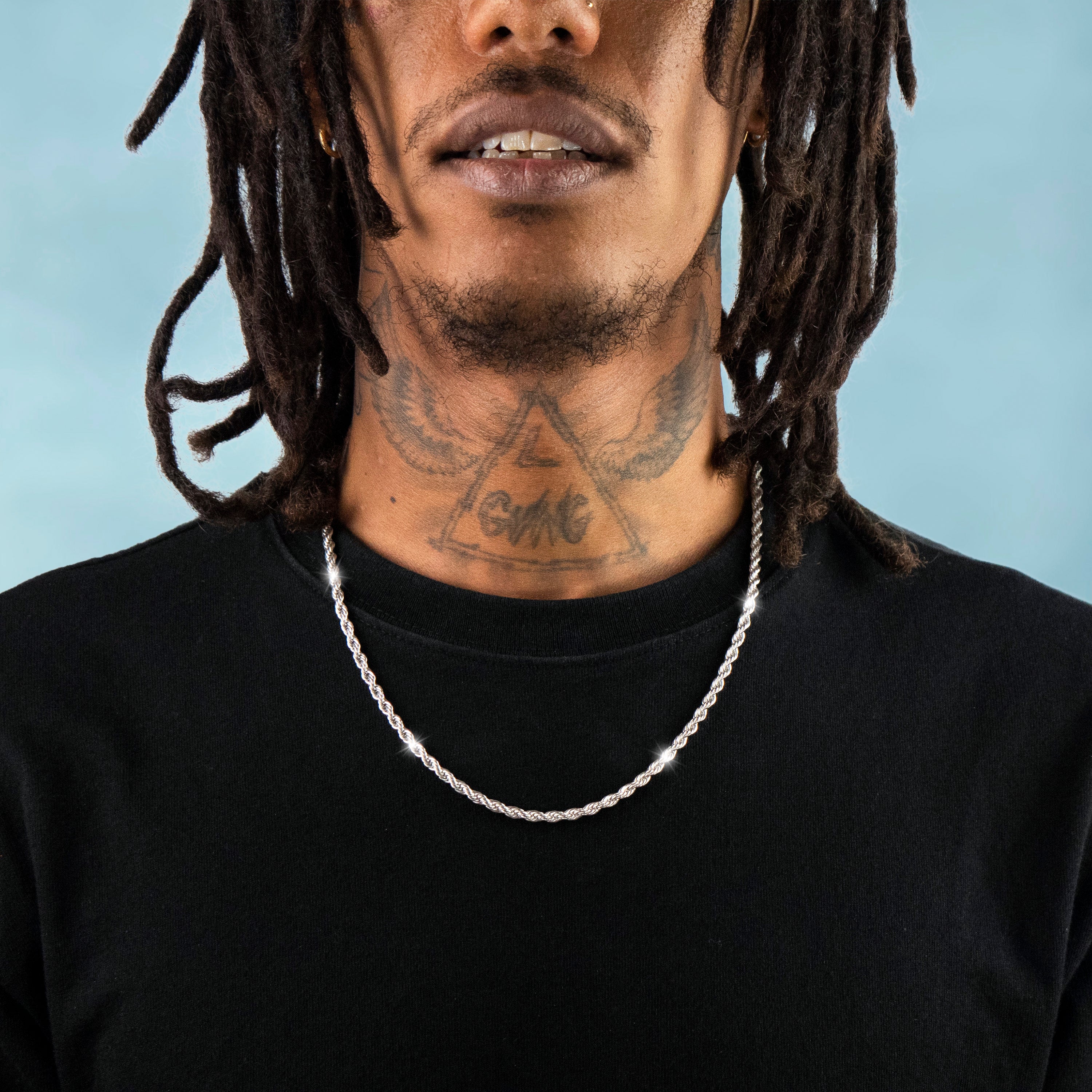 Cadena Rope 6 Mm Oro 18K