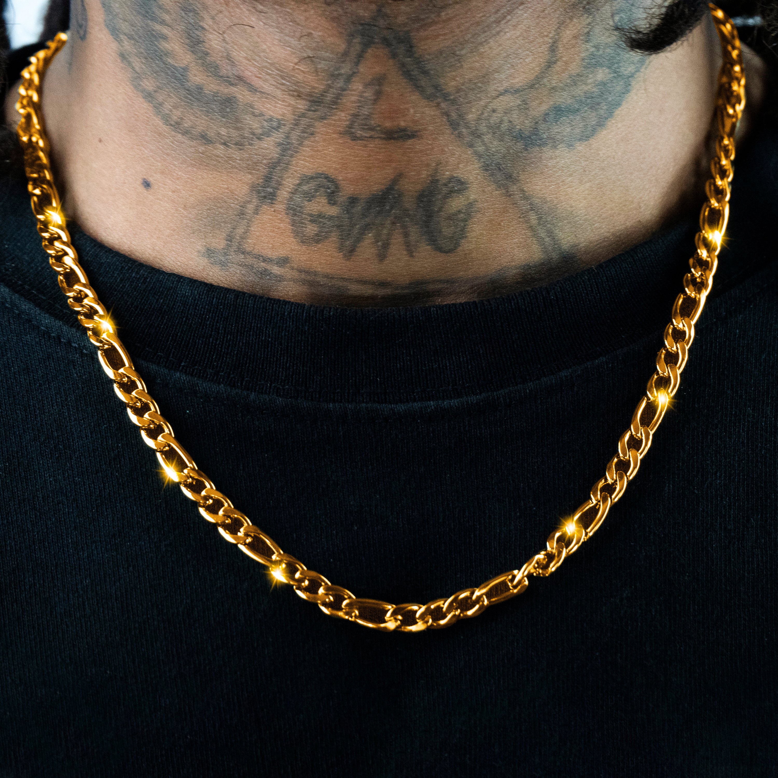 Cadena Figaro Oro 18K