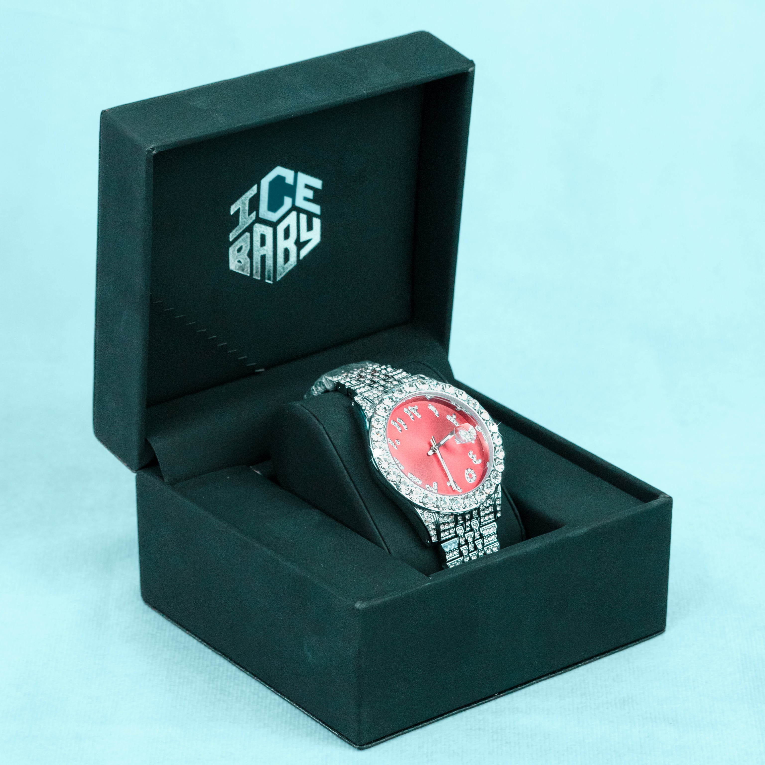 Reloj Ice Classic Rojo Oro Blanco
