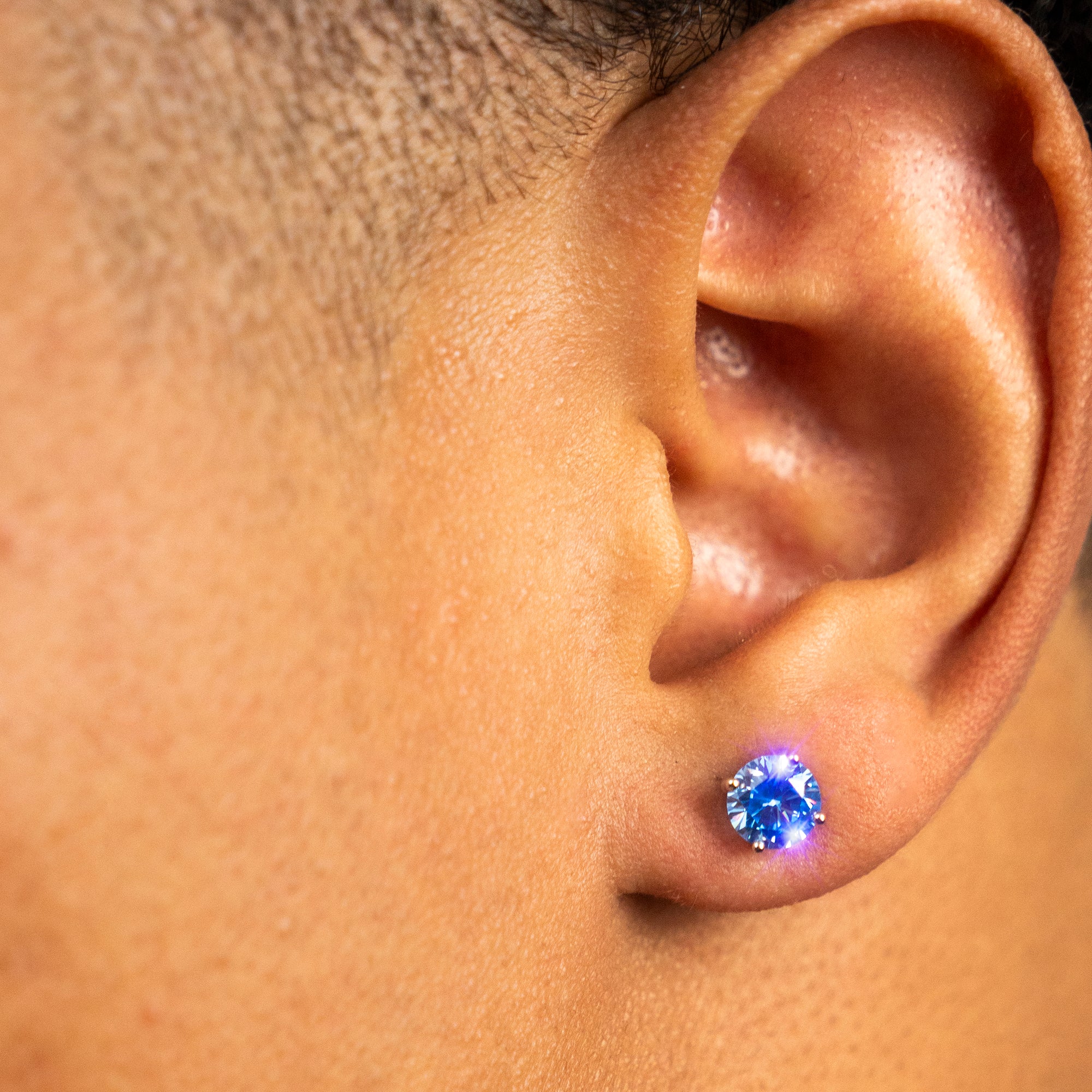 Blue Sky 925 Silver Earrings