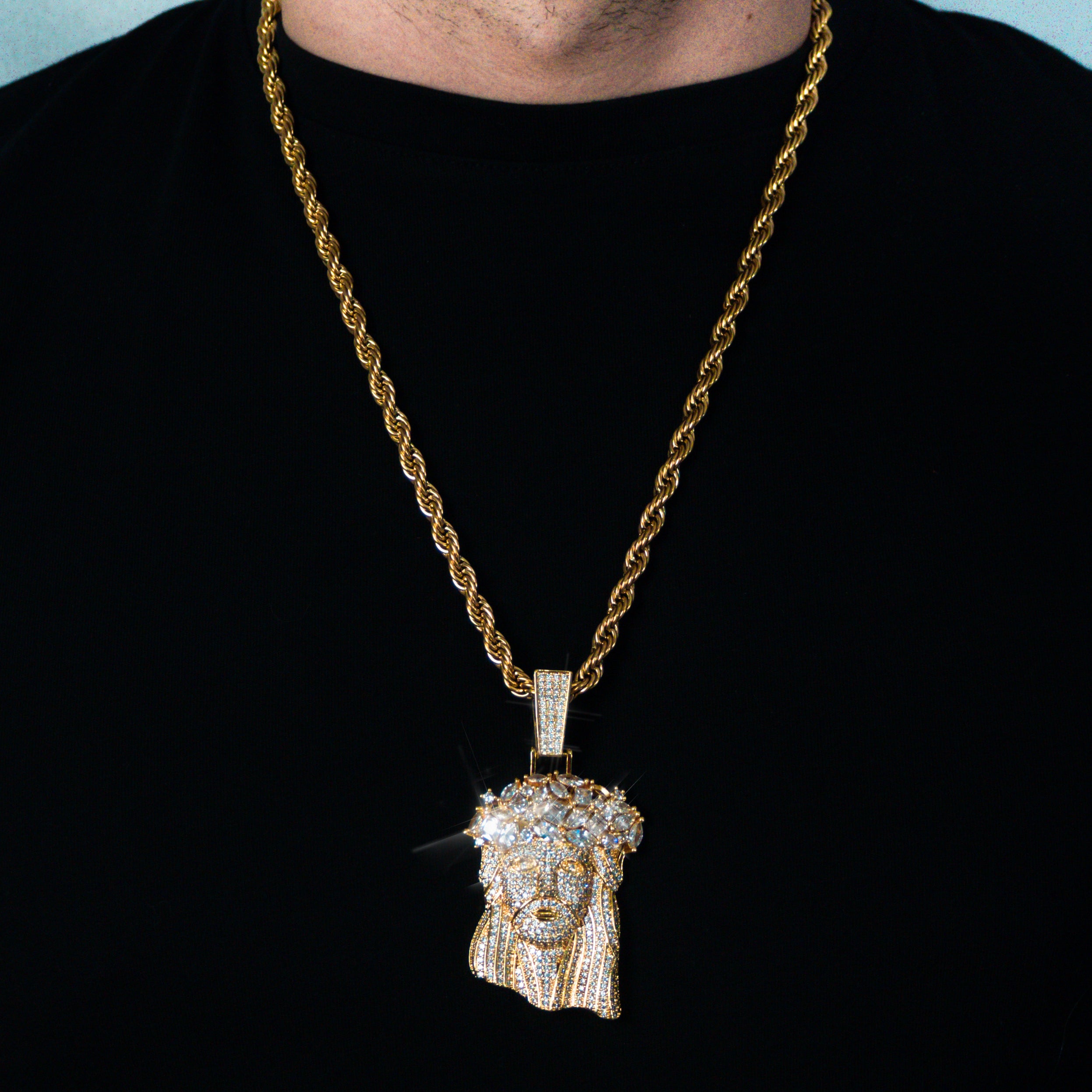 Colgante Jesus Oro 18K