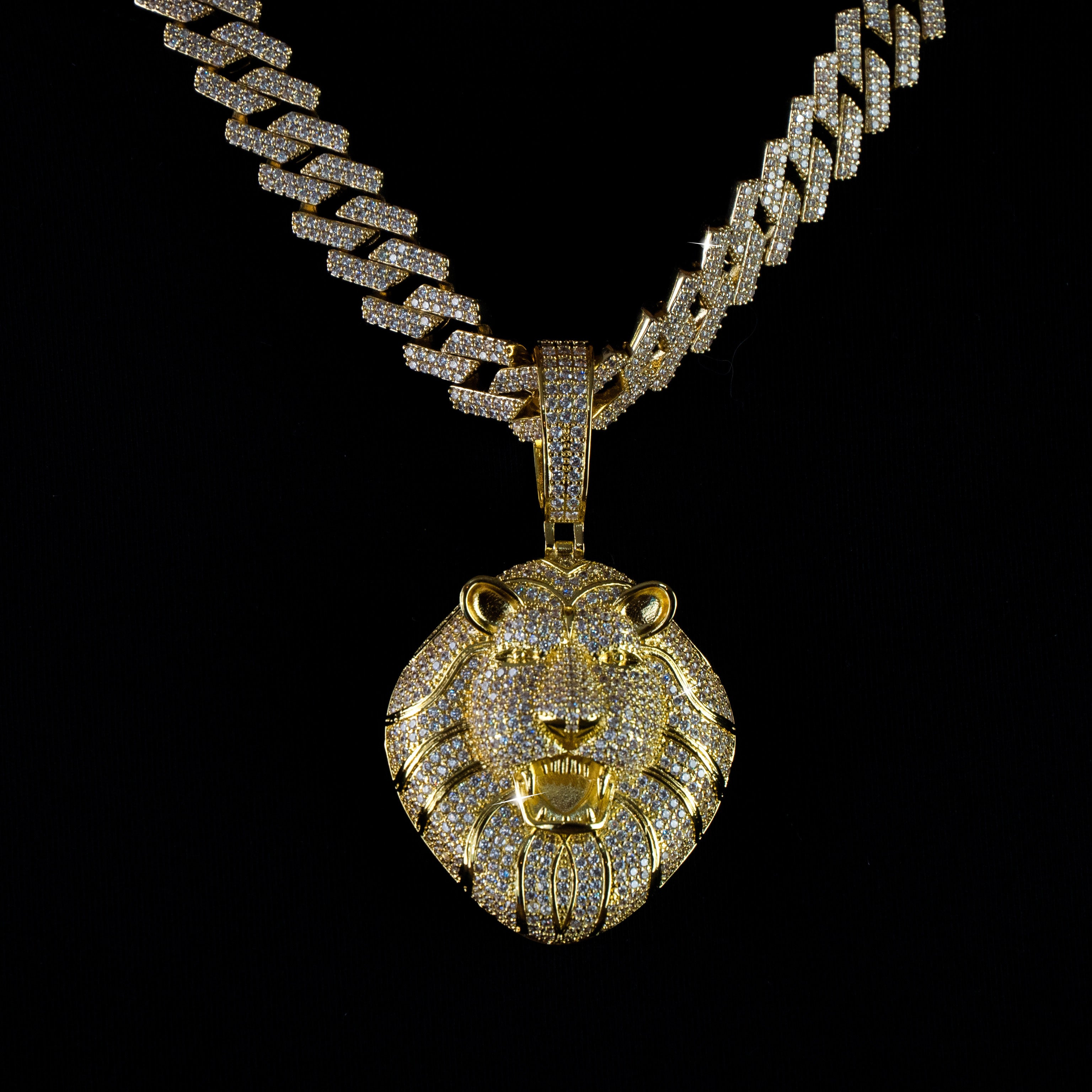 Colgante León Oro 18K