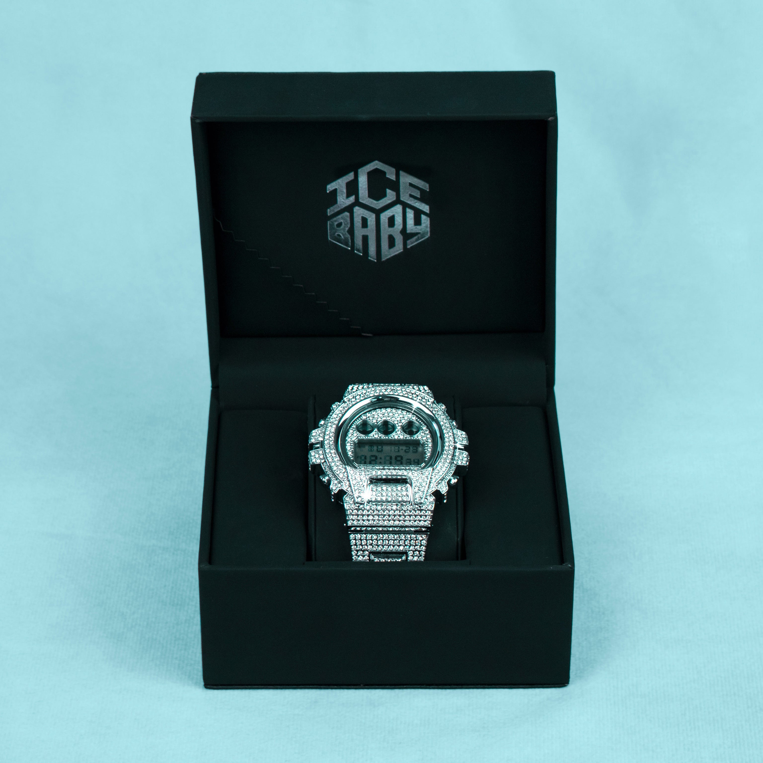 Reloj Ice Digital Oro Blanco