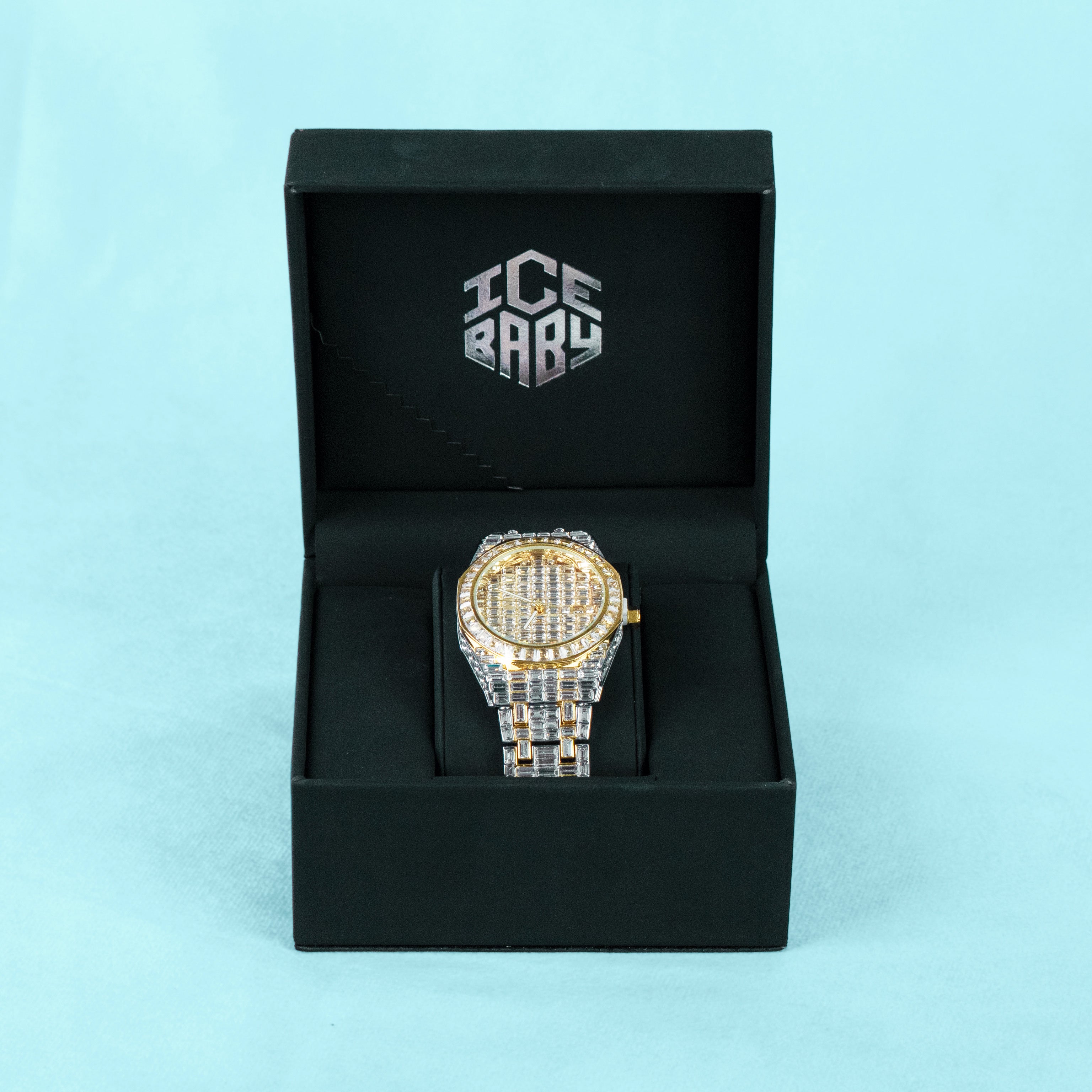 Reloj Baguettes Two Tone Oro