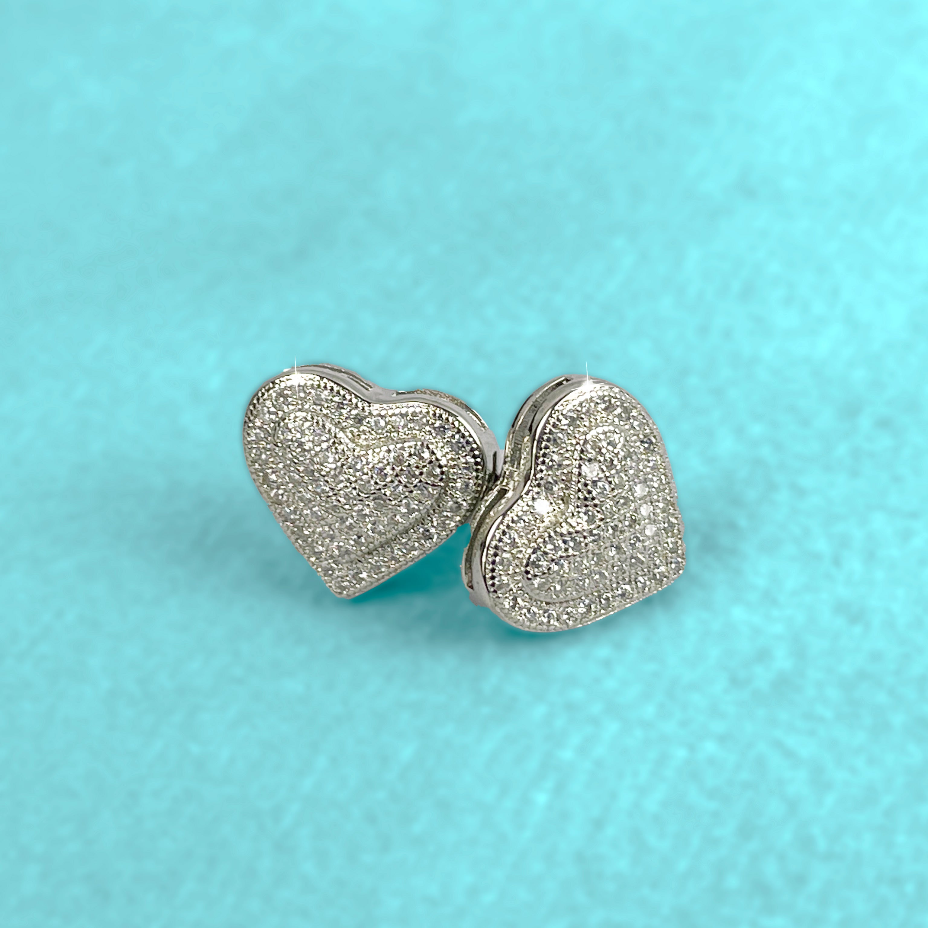 Pendientes Corazon Plata 925