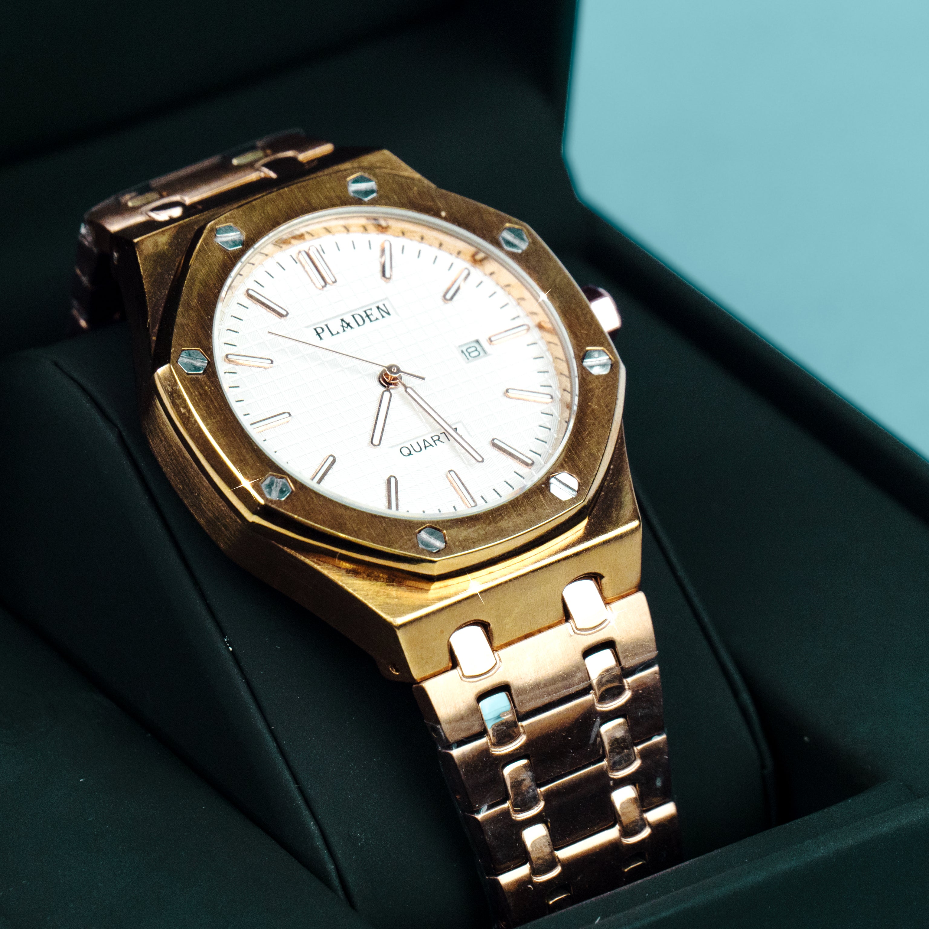 Reloj Plane Oro Rosa