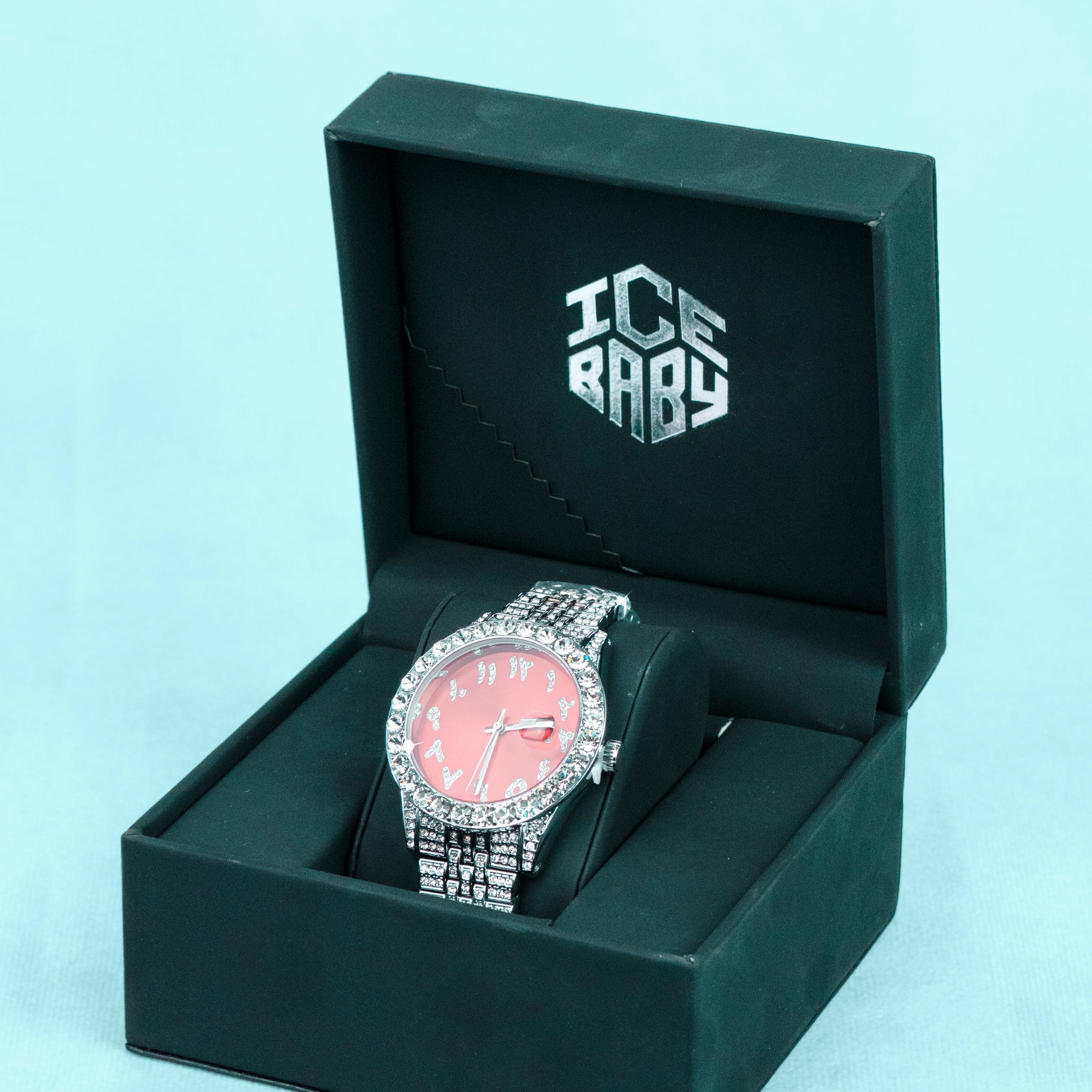 Reloj Ice Classic Rojo Oro Blanco
