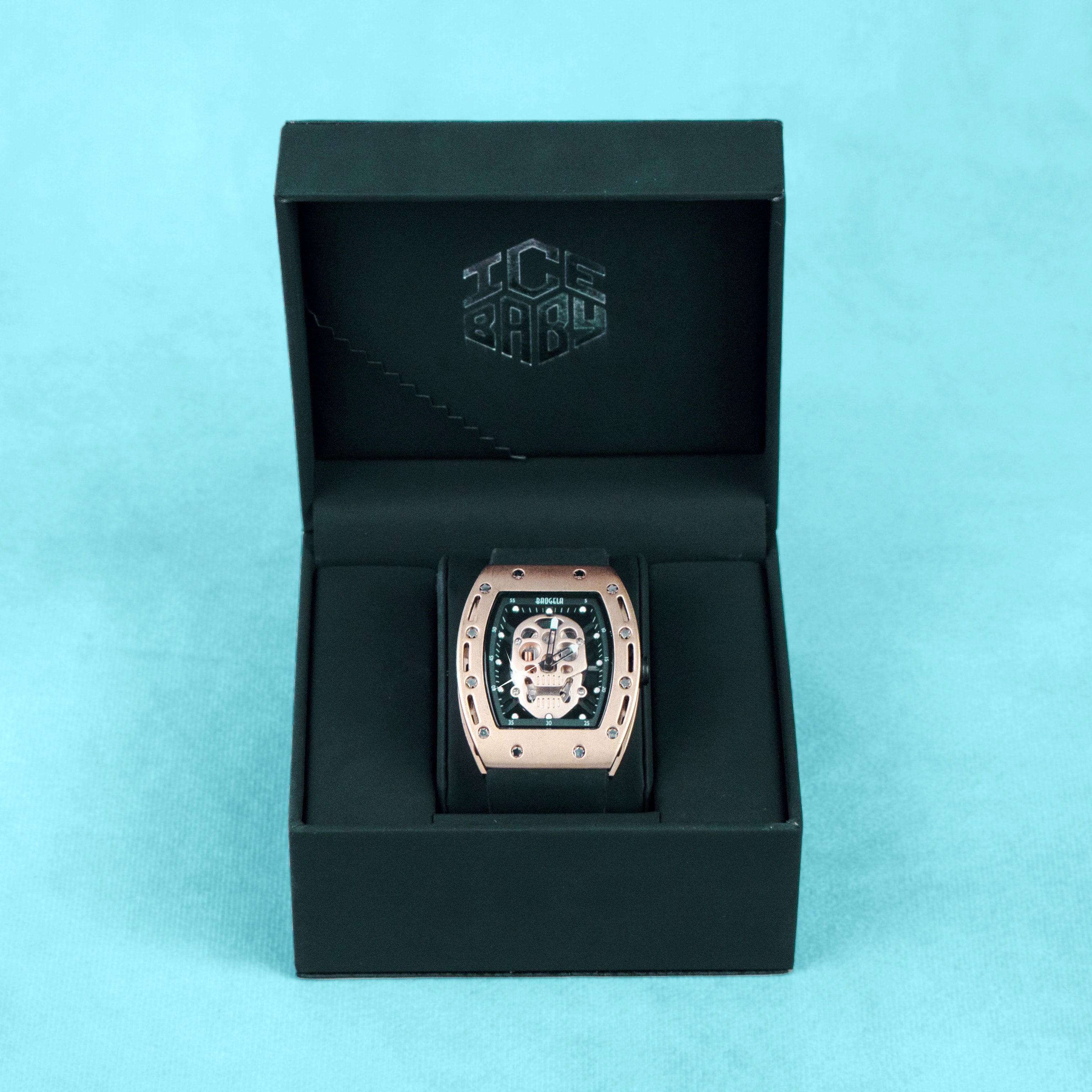 Reloj Skull Oro Rosa