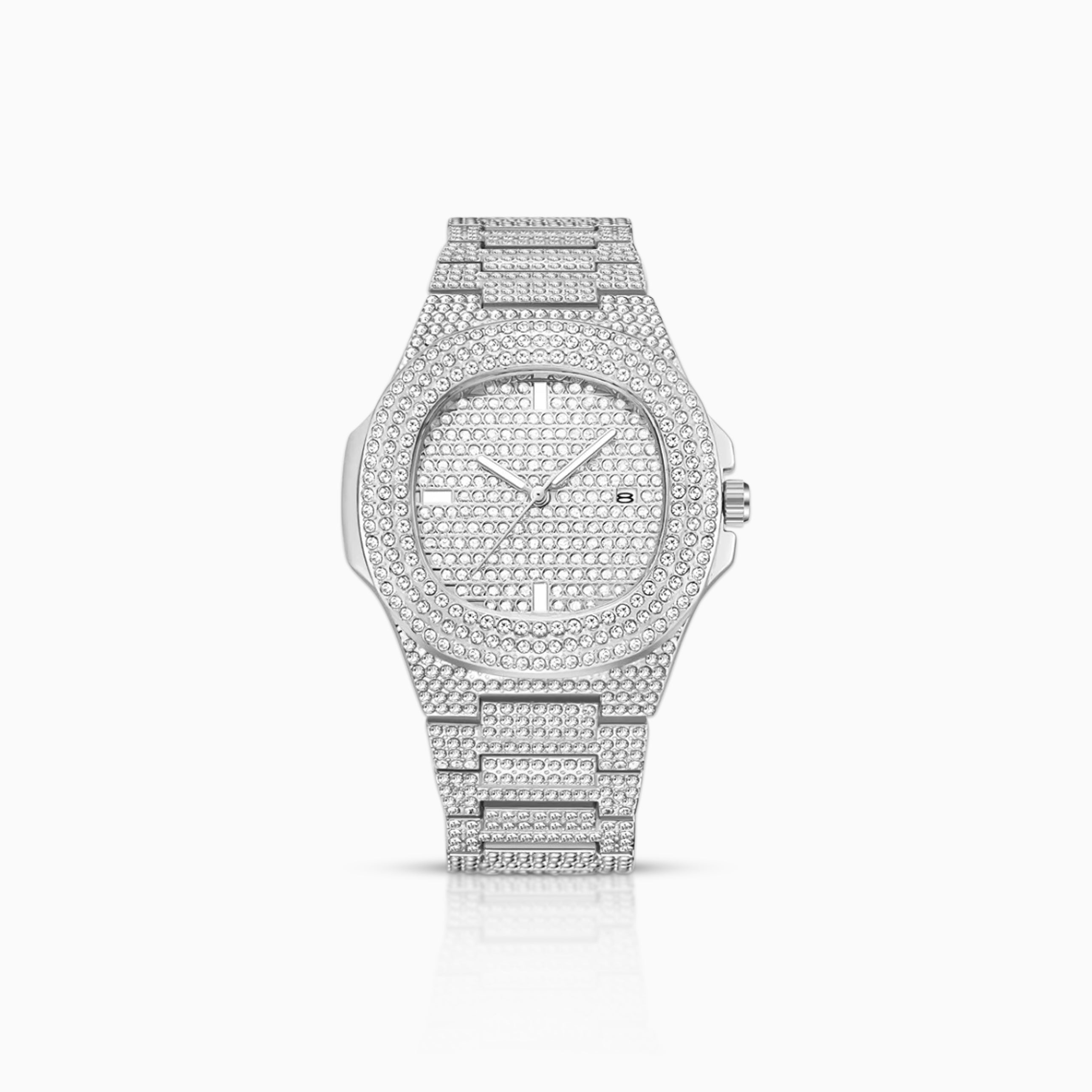 Reloj Ice Cash Oro Blanco