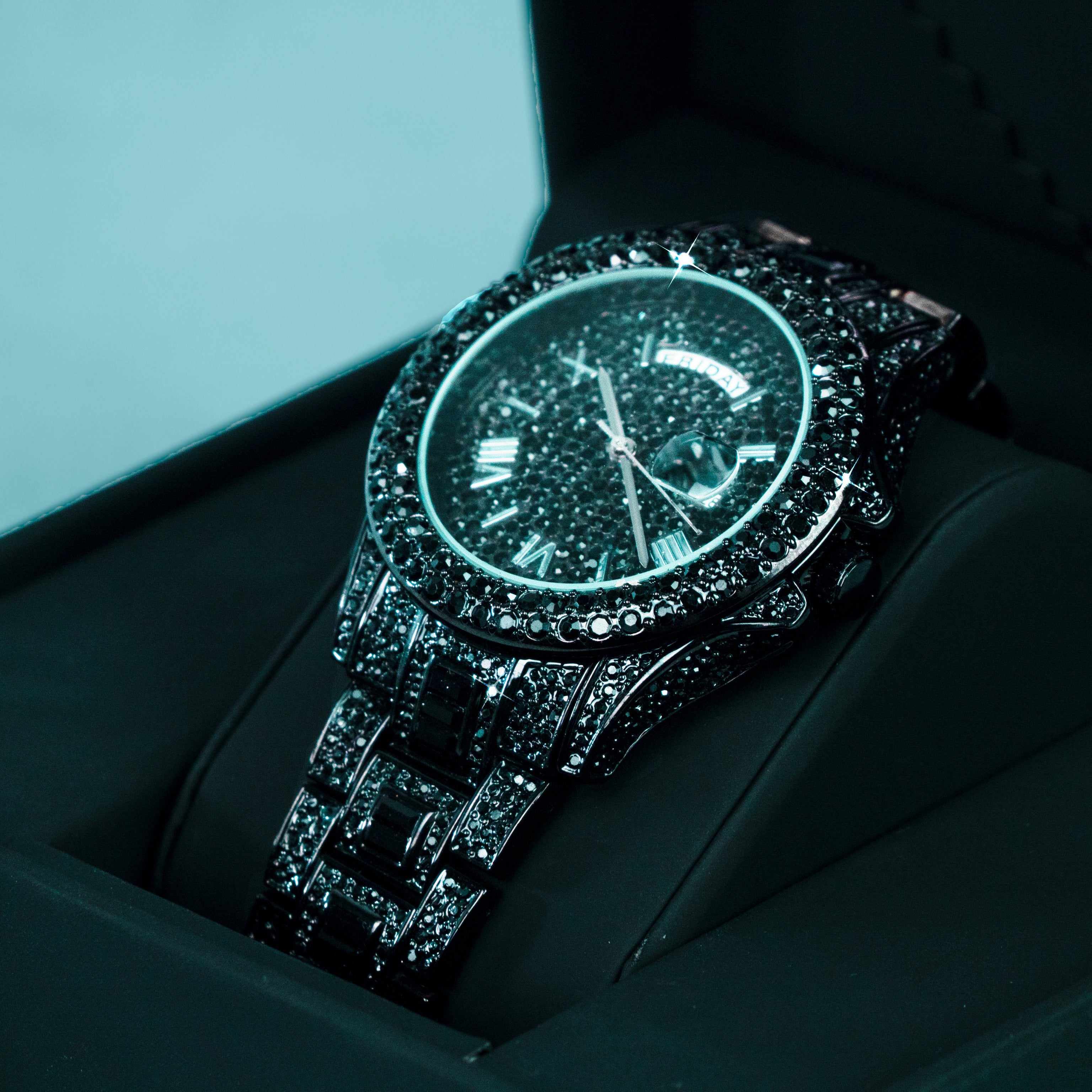 Reloj Iced Negro