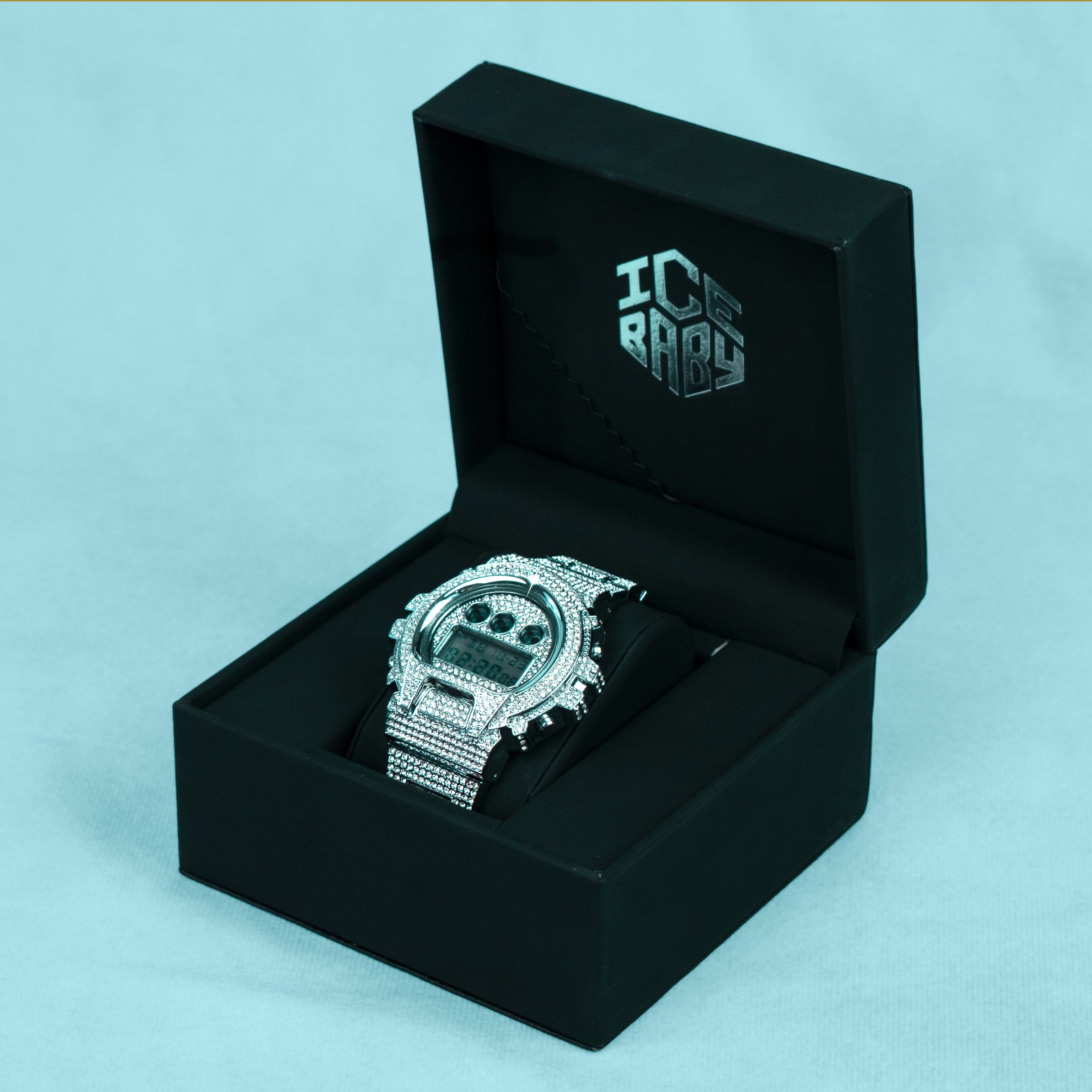 Reloj Ice Digital Oro Blanco