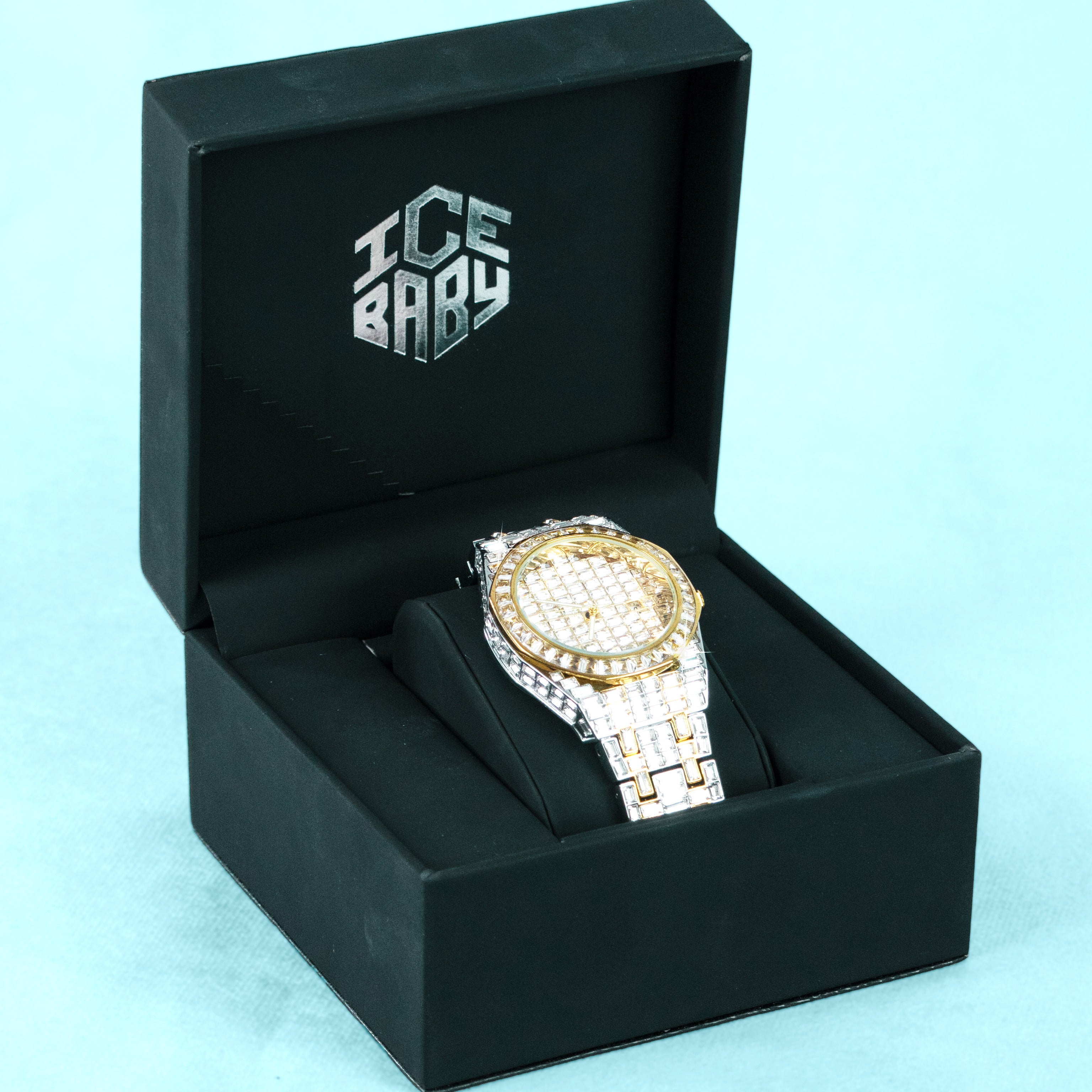 Reloj Baguettes Two Tone Oro