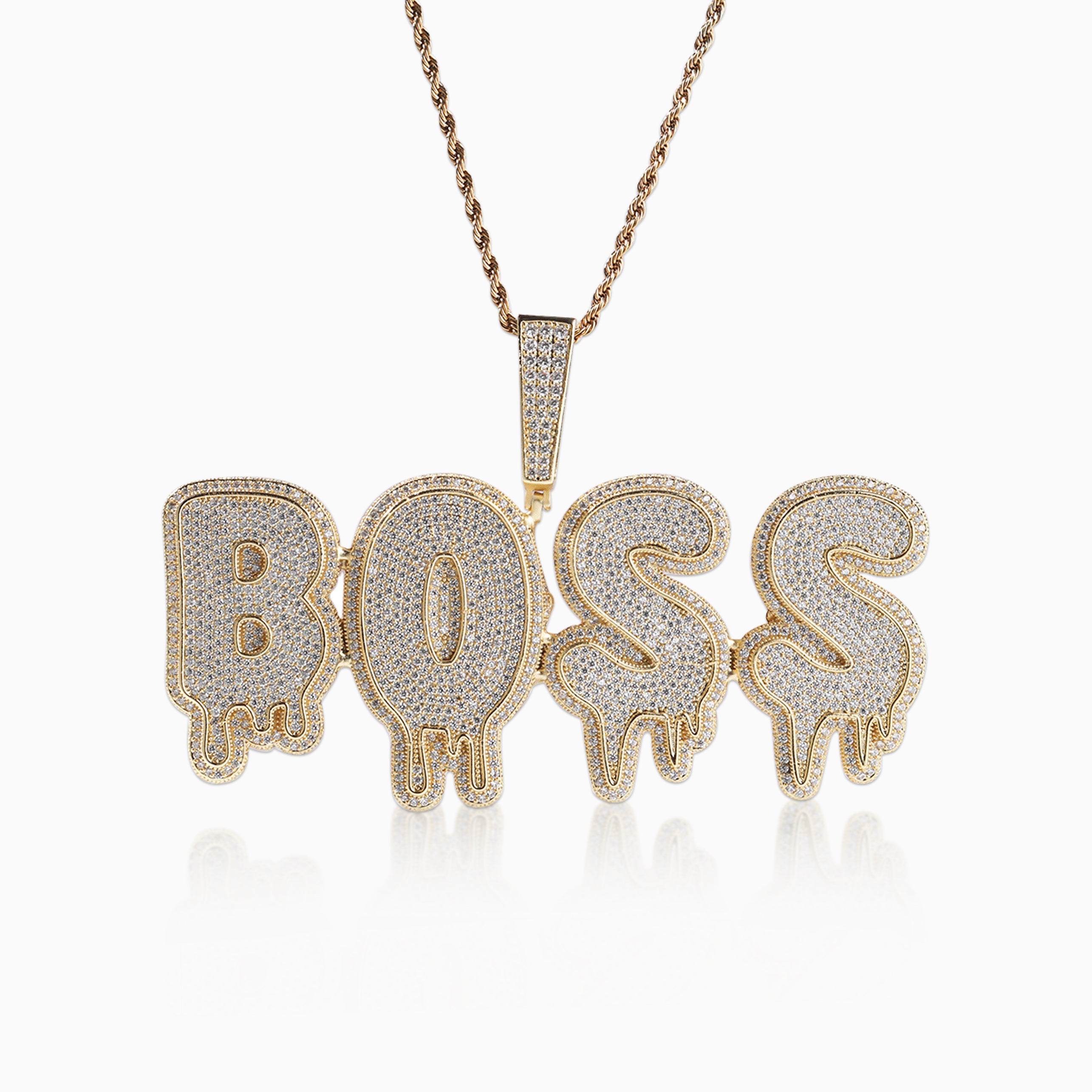 Colgante Personalizado Drippy Oro