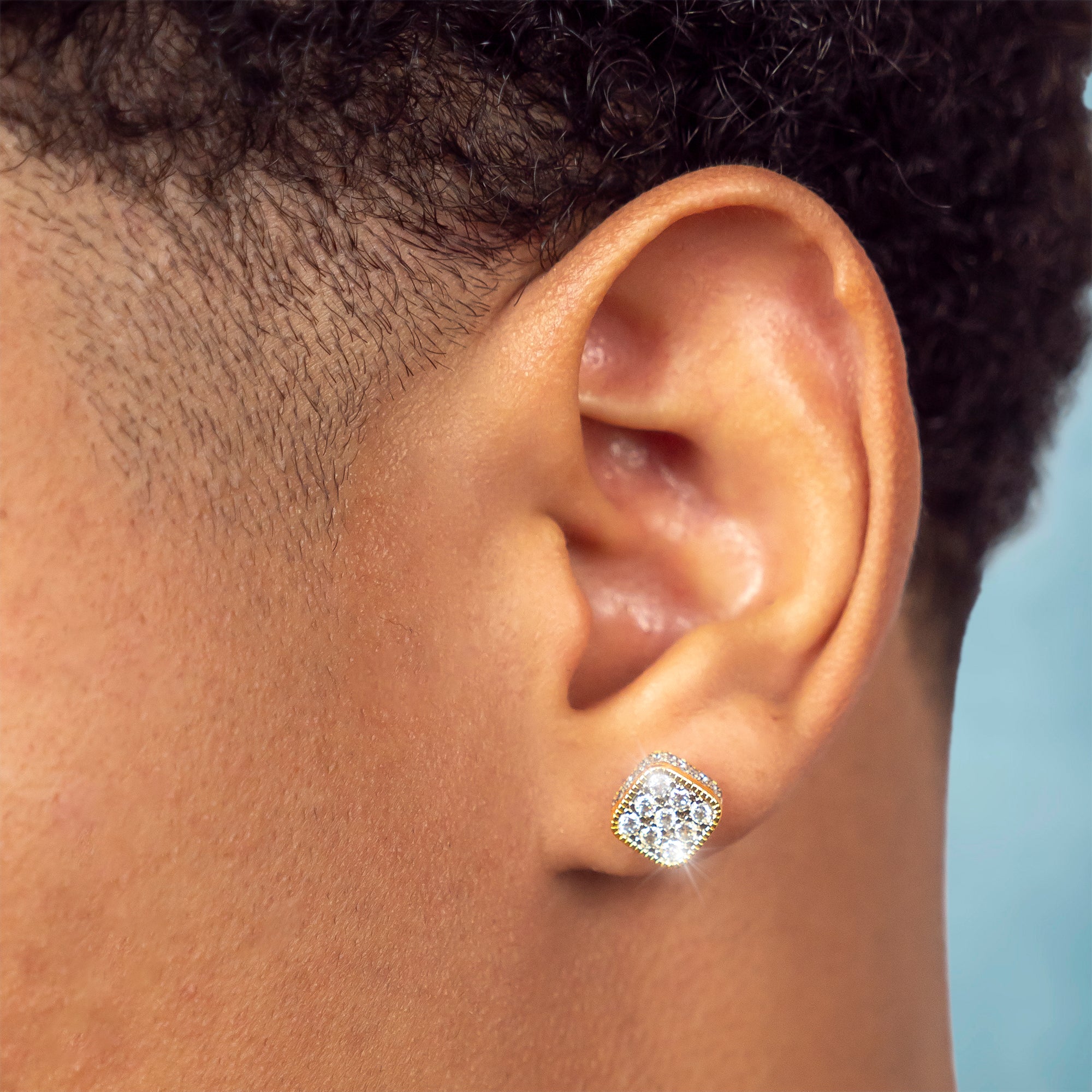 Pendientes Top Boy Plata 925