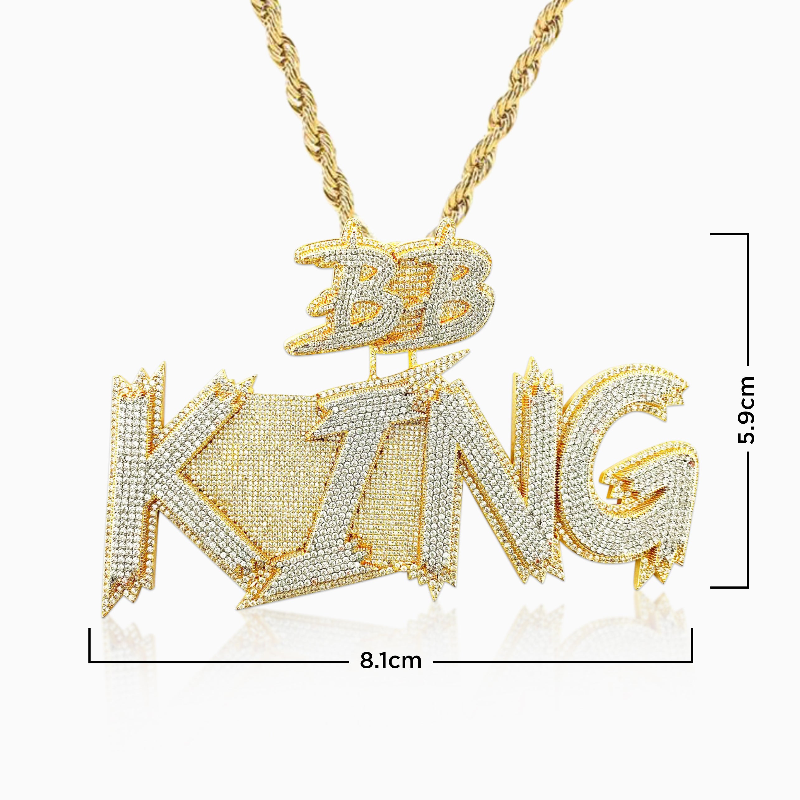 Personalized "TRAPSTAR" pendant | Style #4