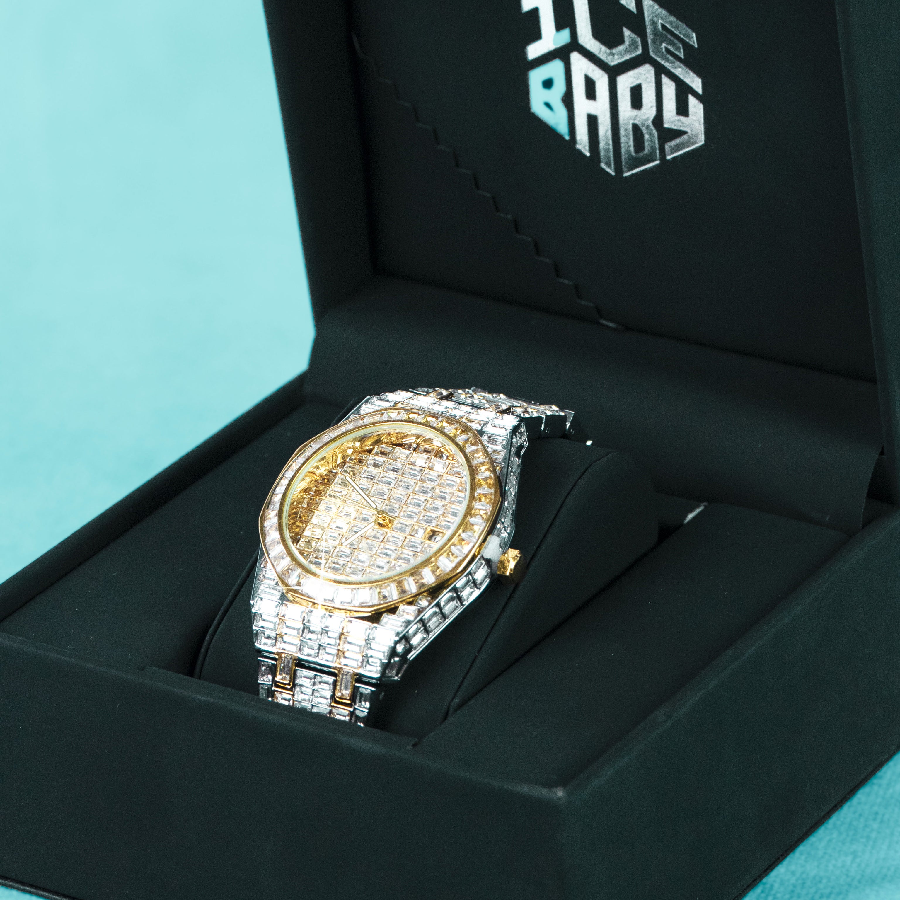 Reloj Baguettes Two Tone Oro