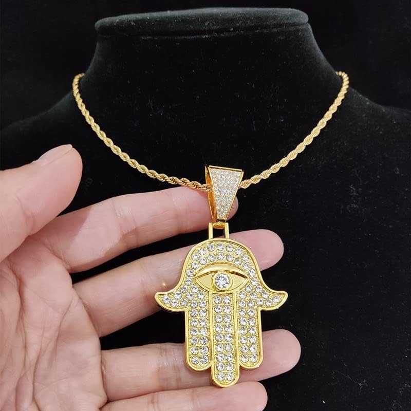 Colgante Mano de Fátima Oro 18K
