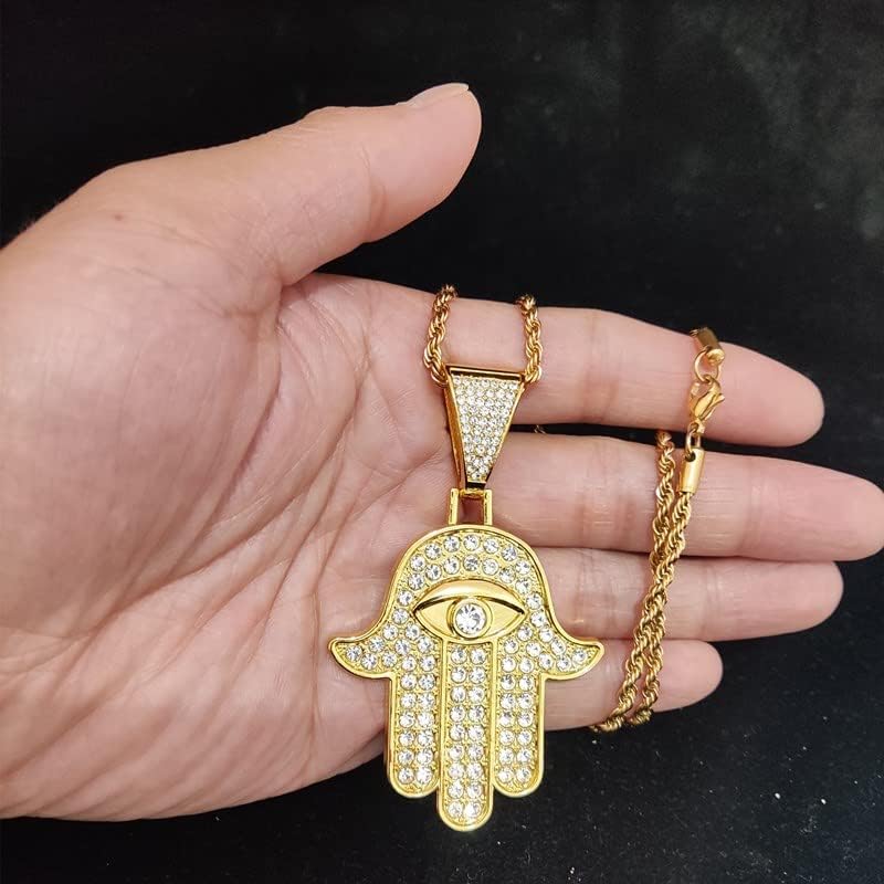 Colgante Mano de Fátima Oro 18K