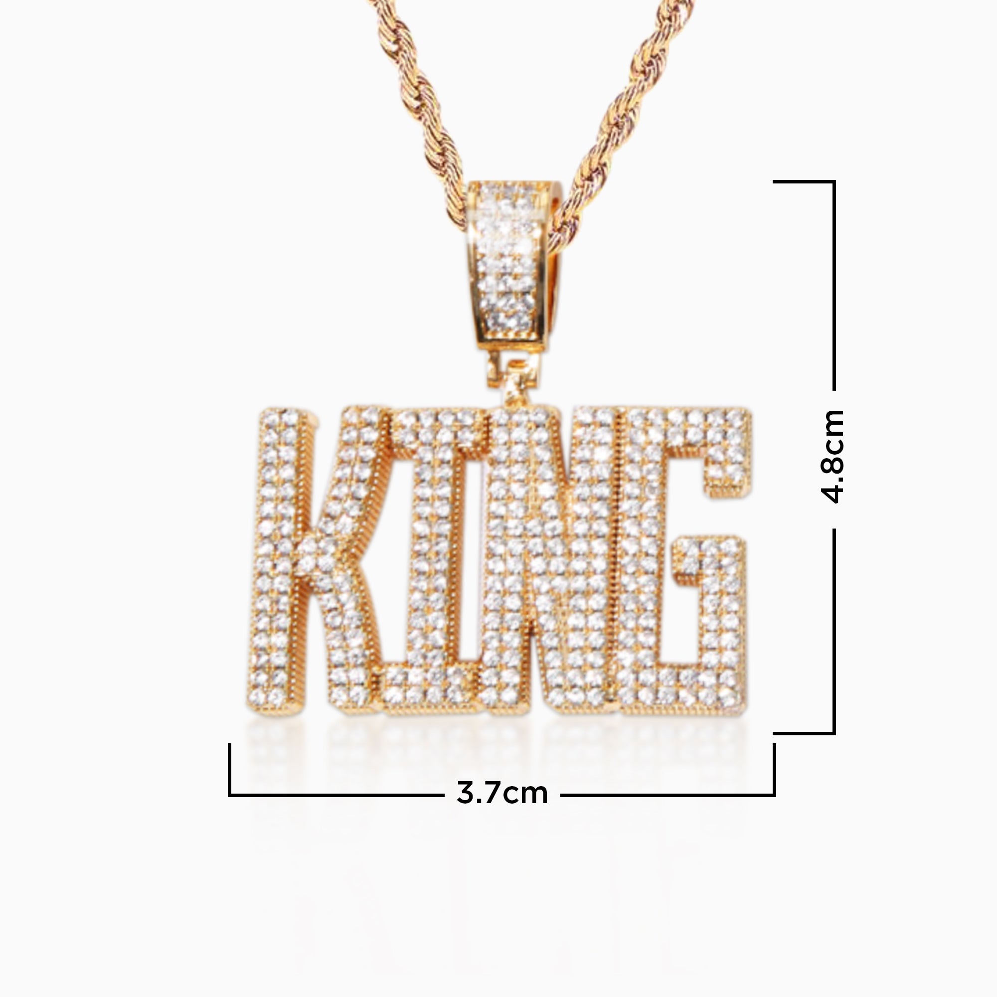 Colante Personalizado Cuadrado Oro