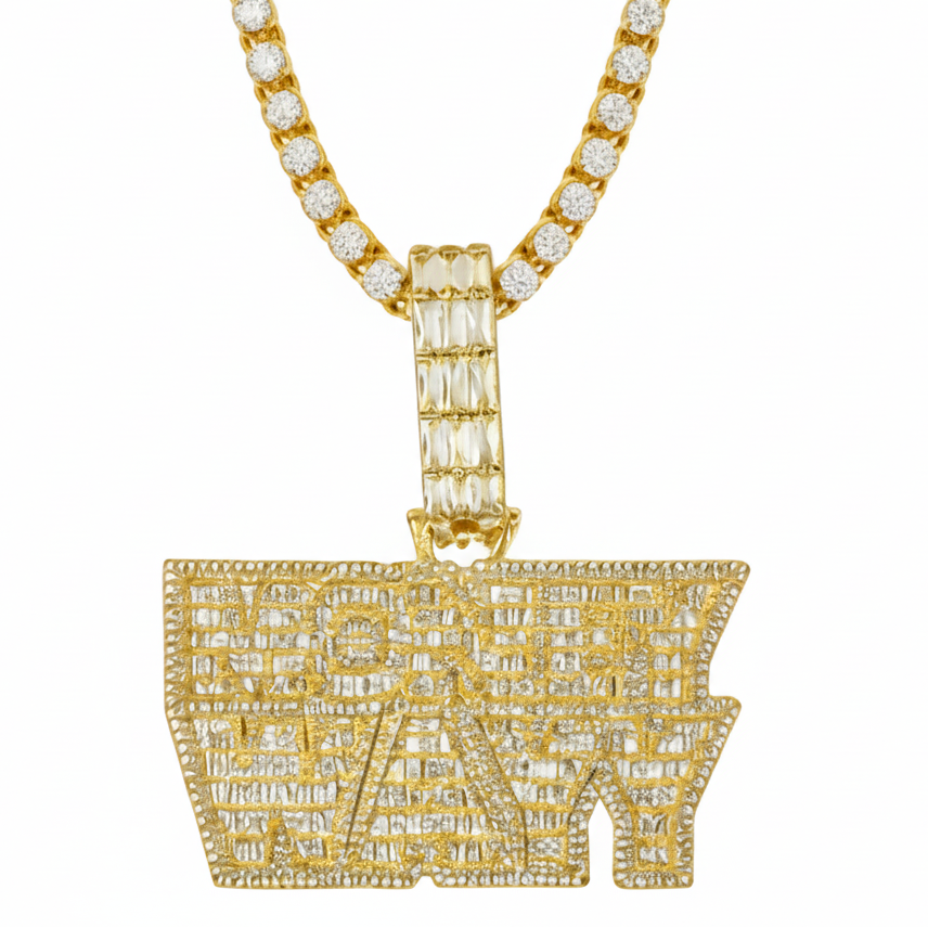 Money Wayy 14K Gold Pendant