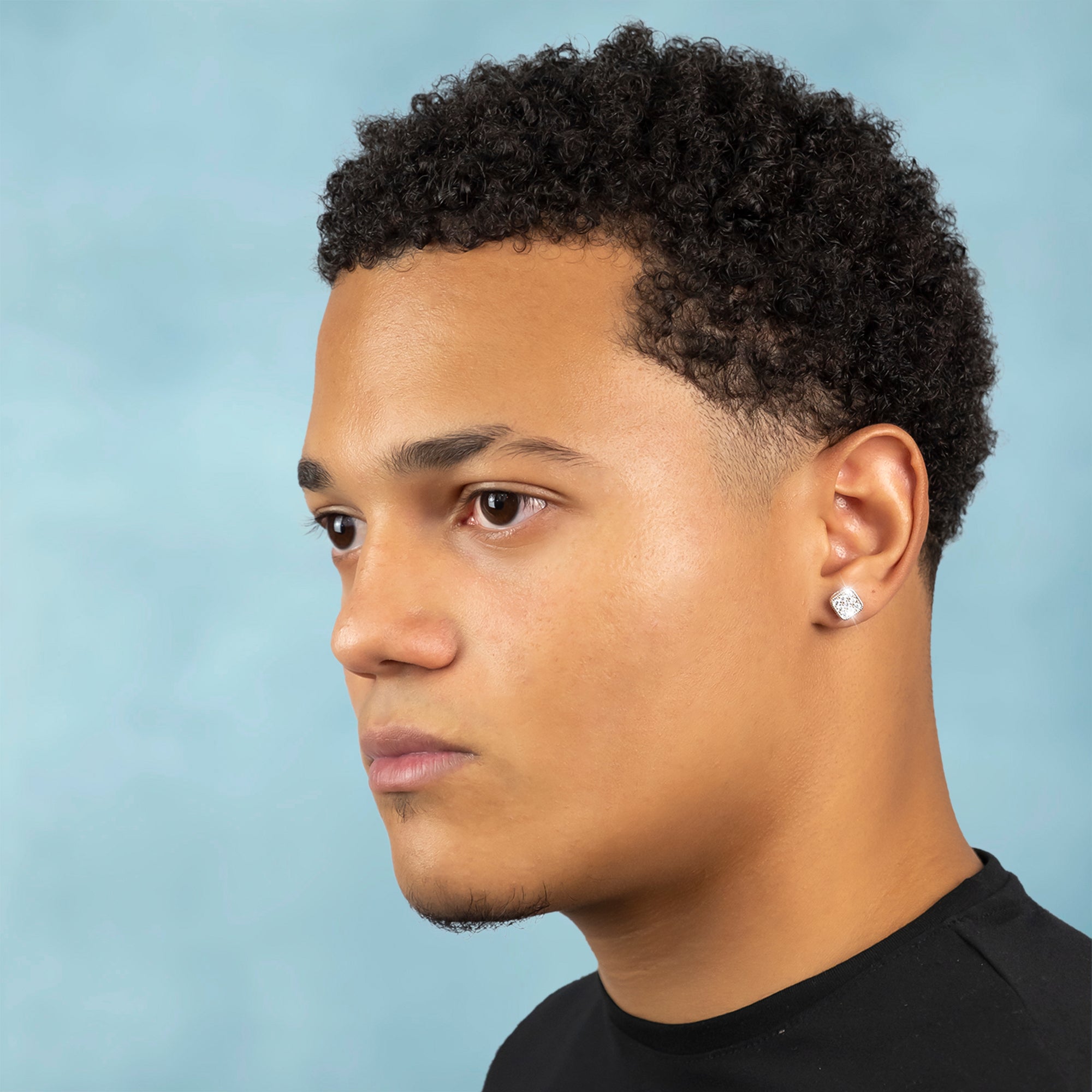 Pendientes Top Boy Plata 925