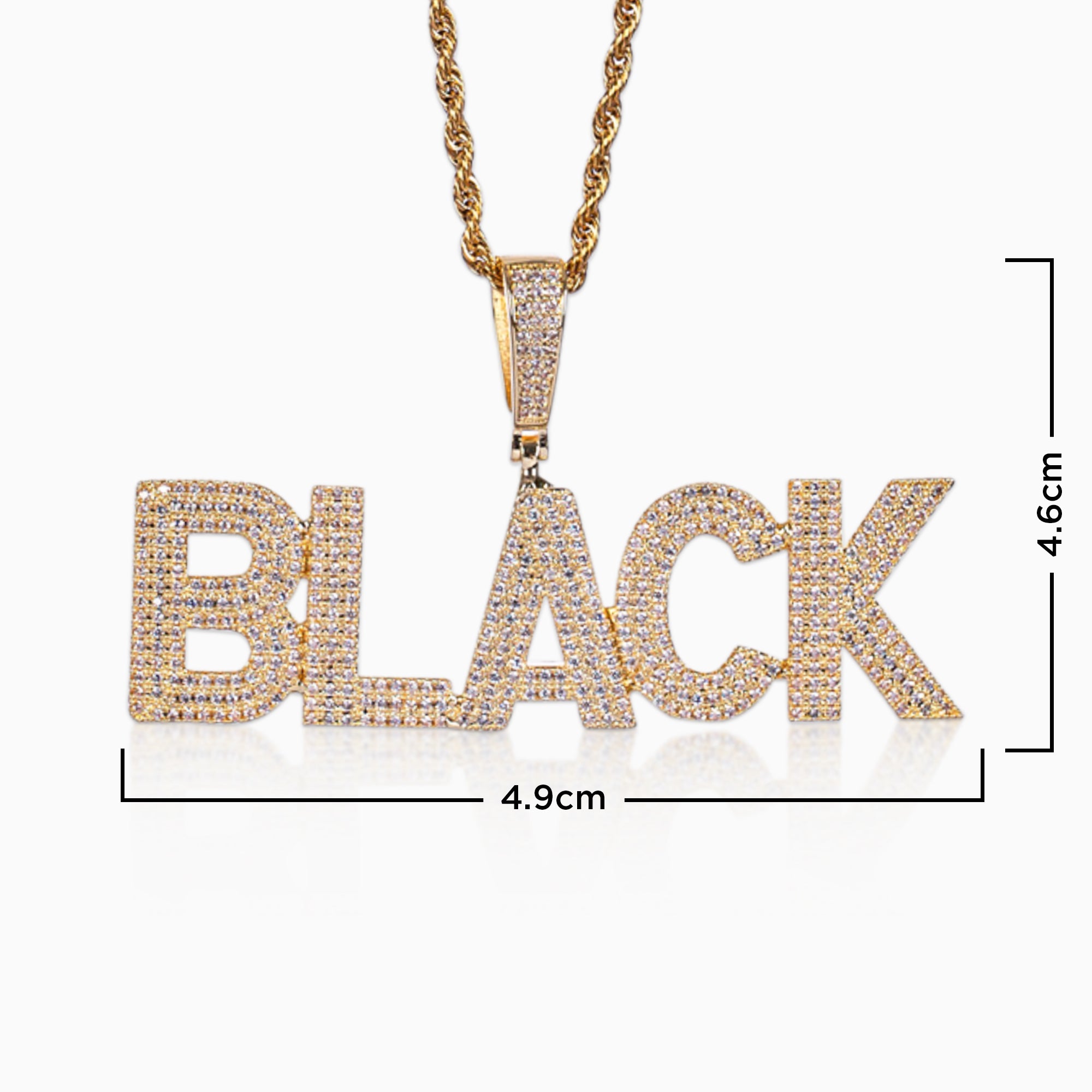 Colgante Personalizado Básico Oro