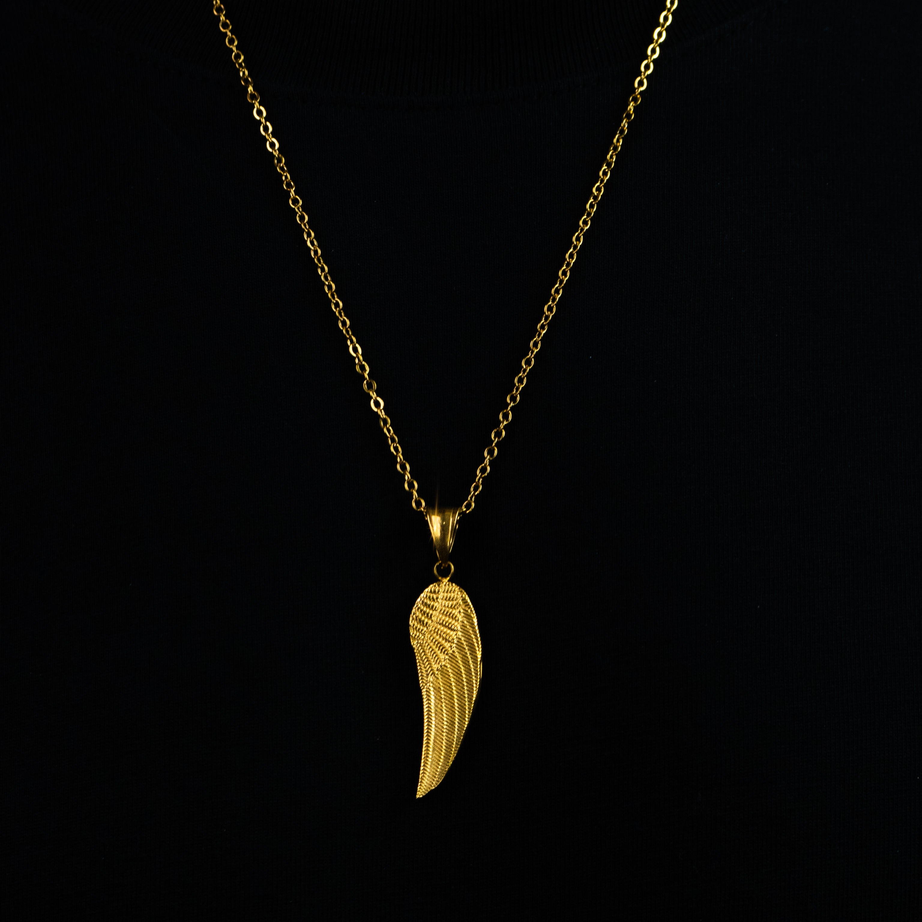 Colgante Alas De Angel Oro 18K