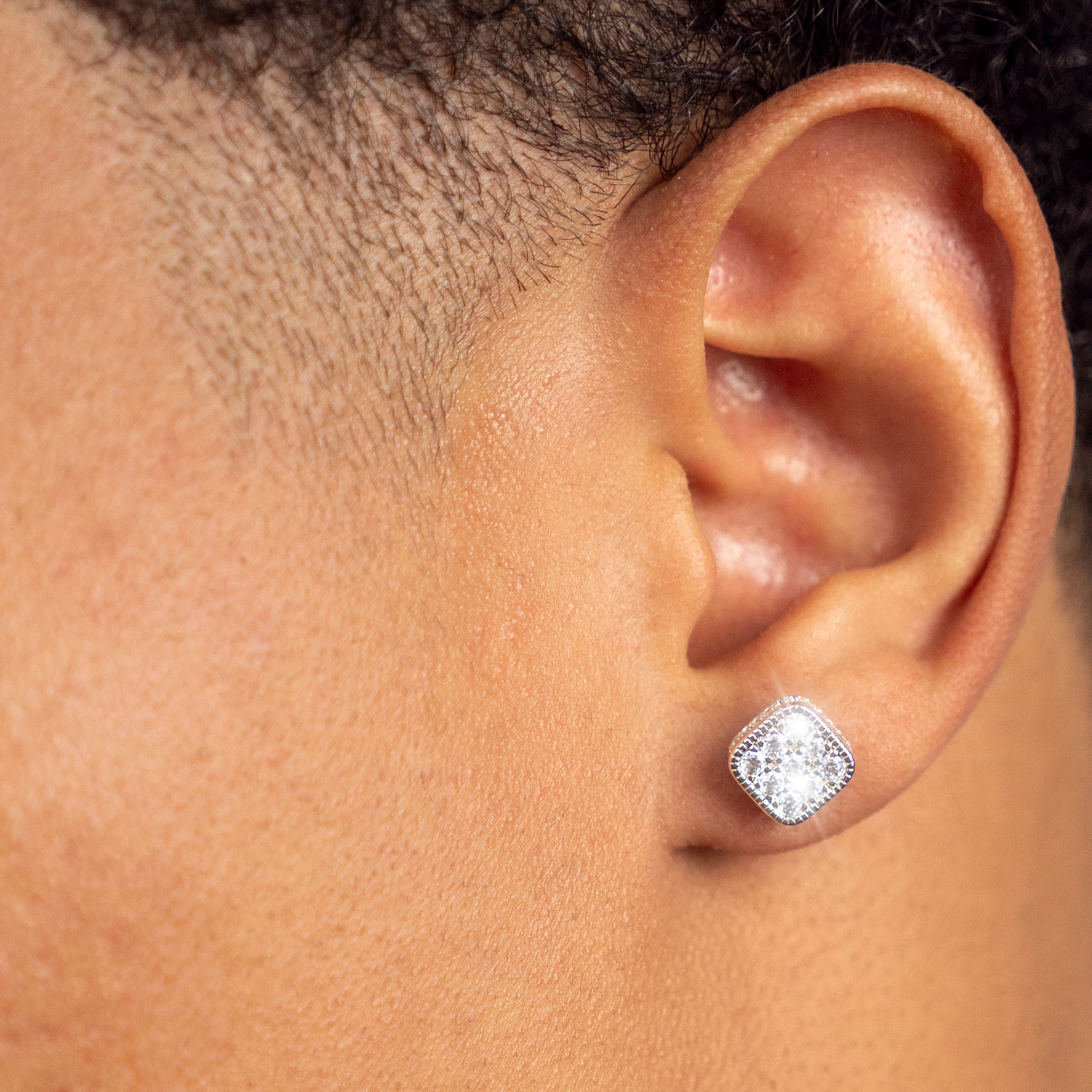 Pendientes Top Boy Plata 925