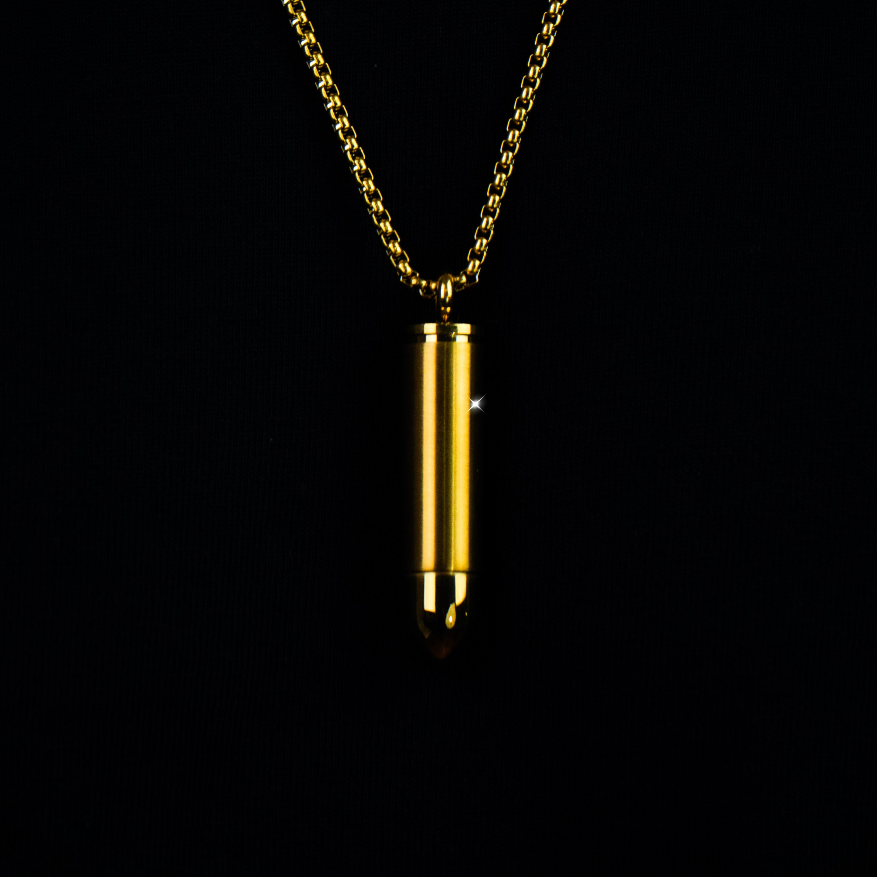 Colgante Bala Oro 18K